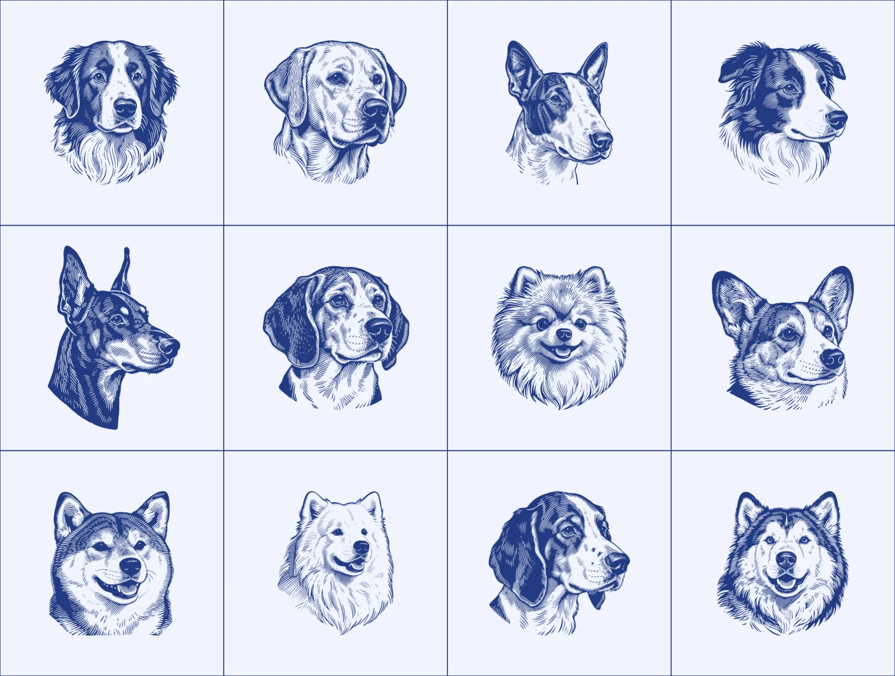 Cute Dog Illustration 1 5