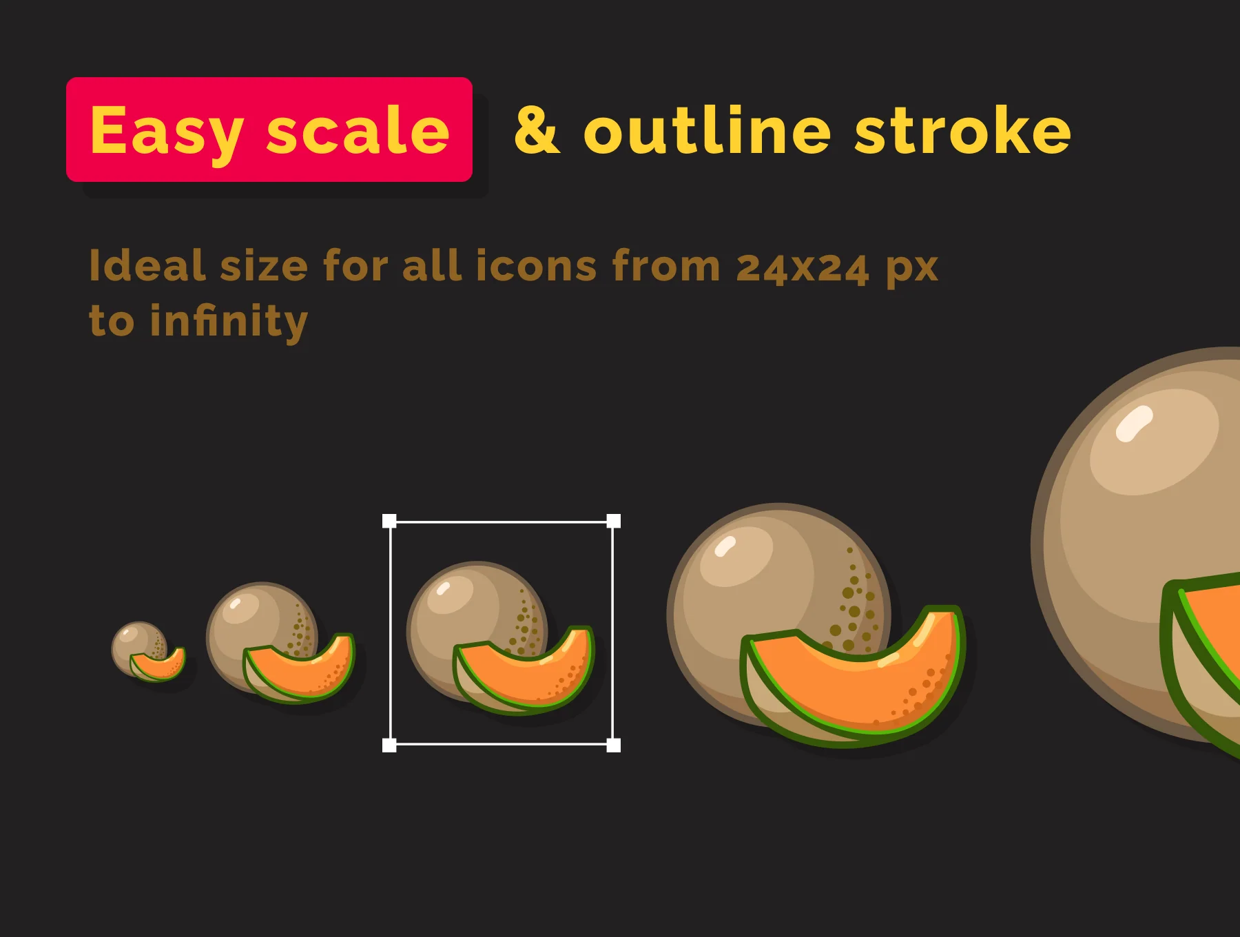 Fruit icons set - part II 5