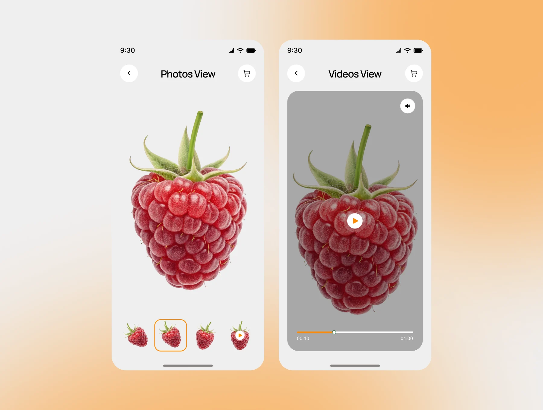 Fruitopia - Fresh Fruit Delivery App UI Kit 5