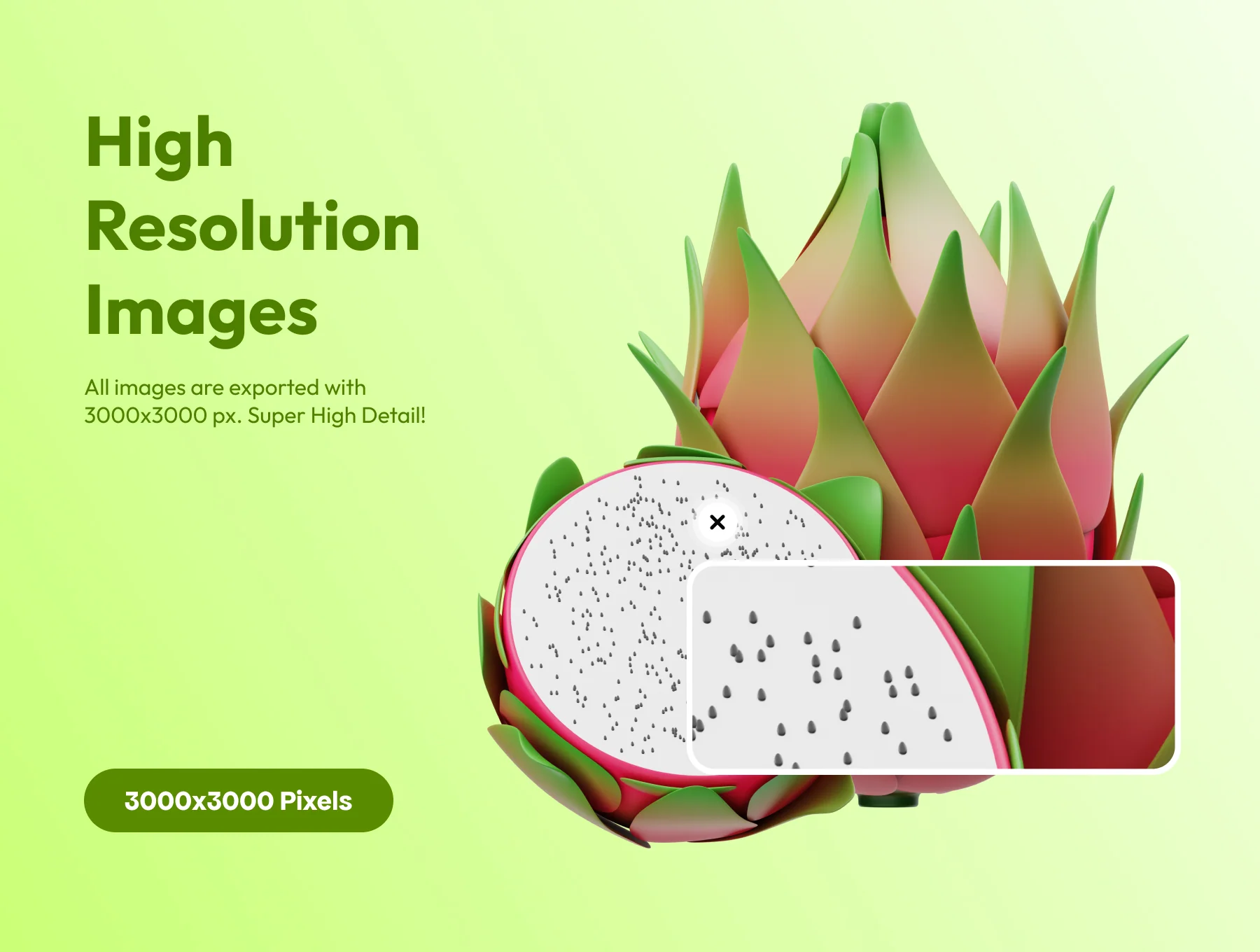Fruits 3D Icon 4