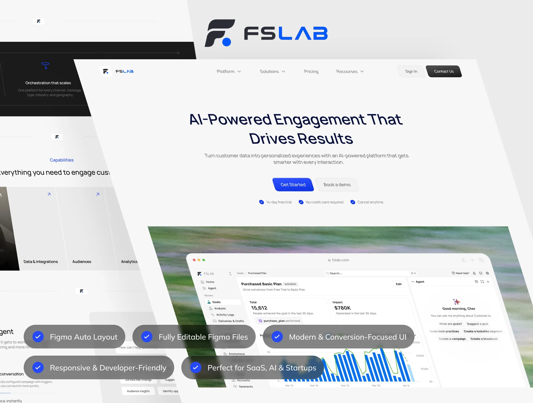FSLAB — AI-Powered Customer Engagement Platform