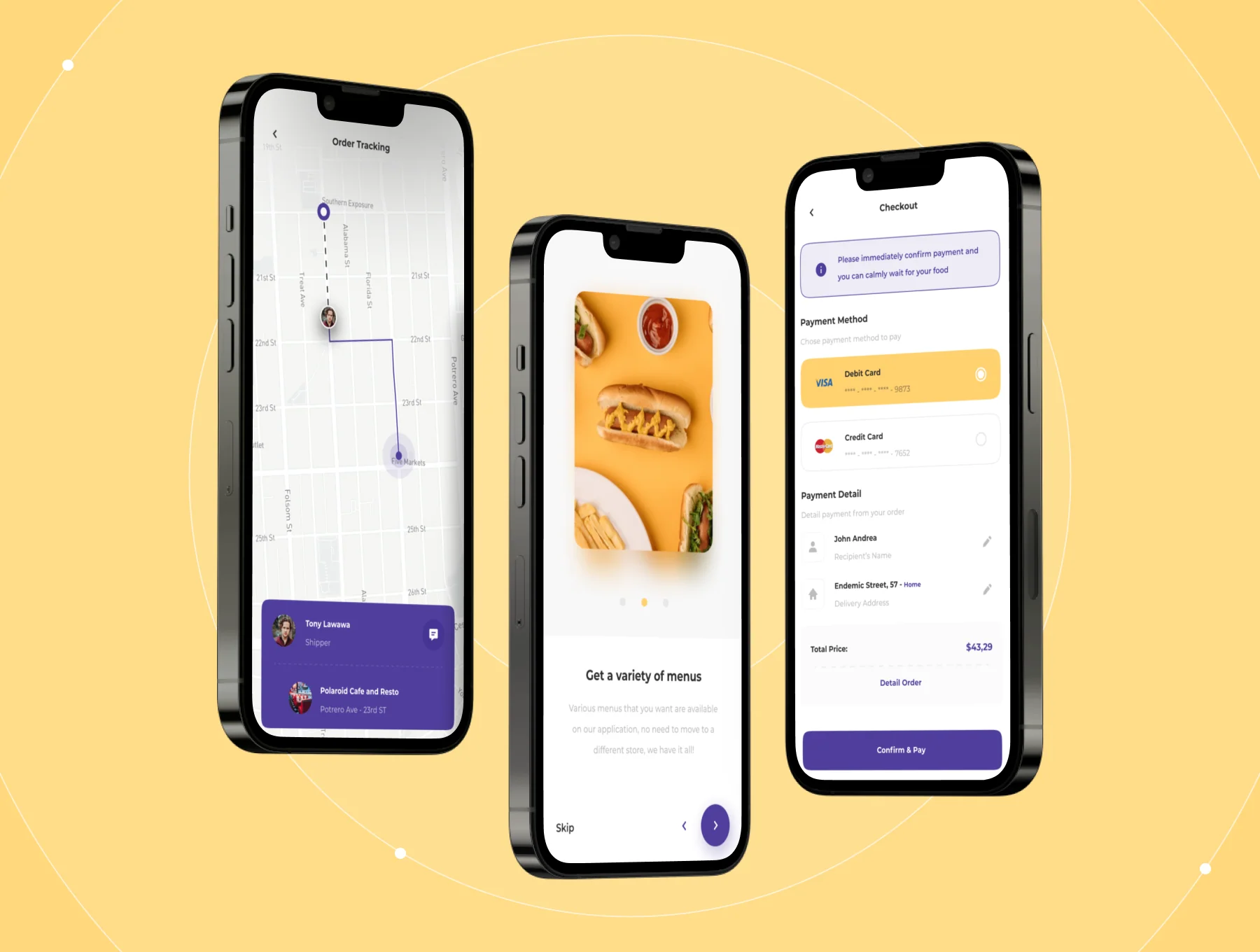Fudys - Food Delivery Apps UI Kit 5