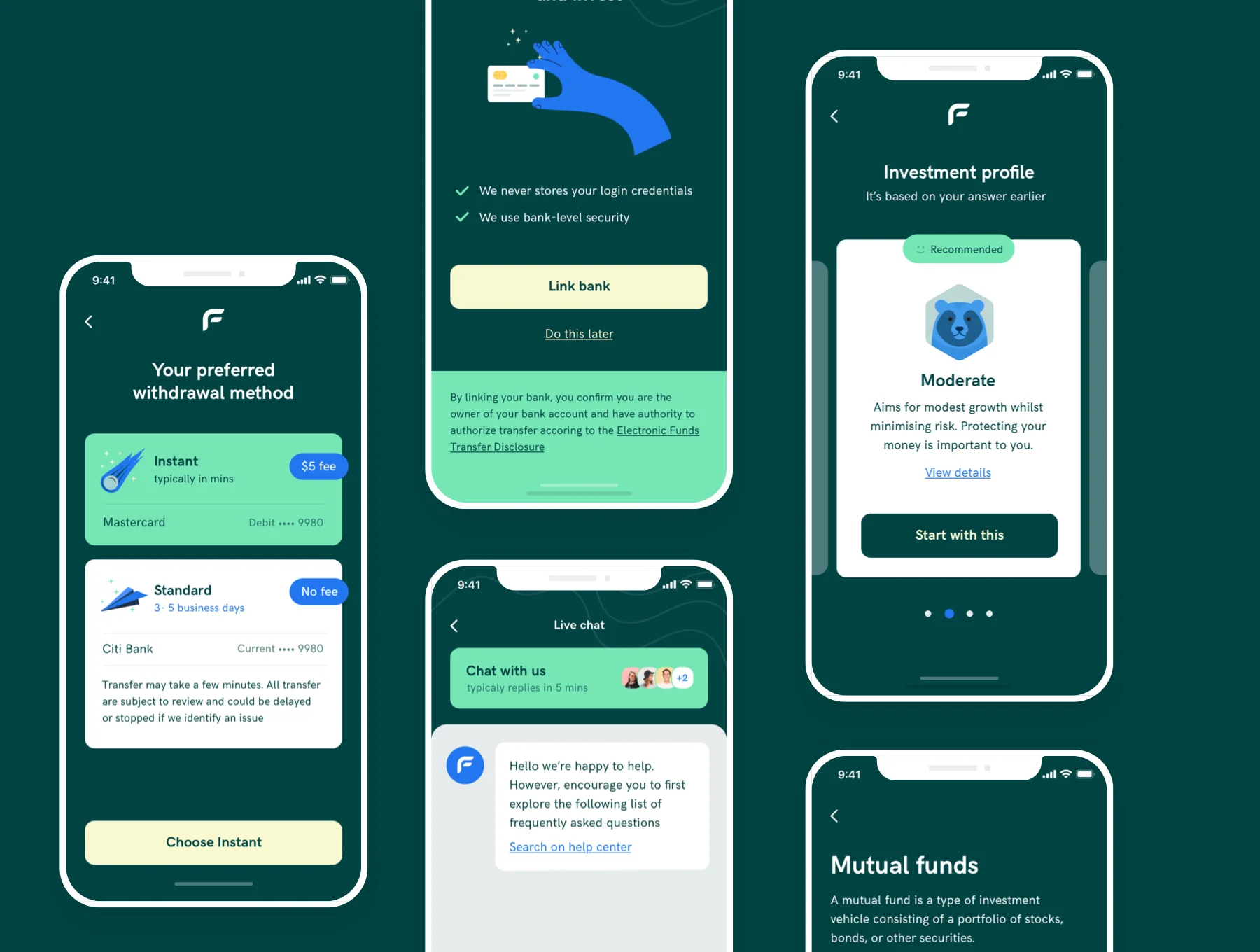 Fujiko Financial UI Kit 6