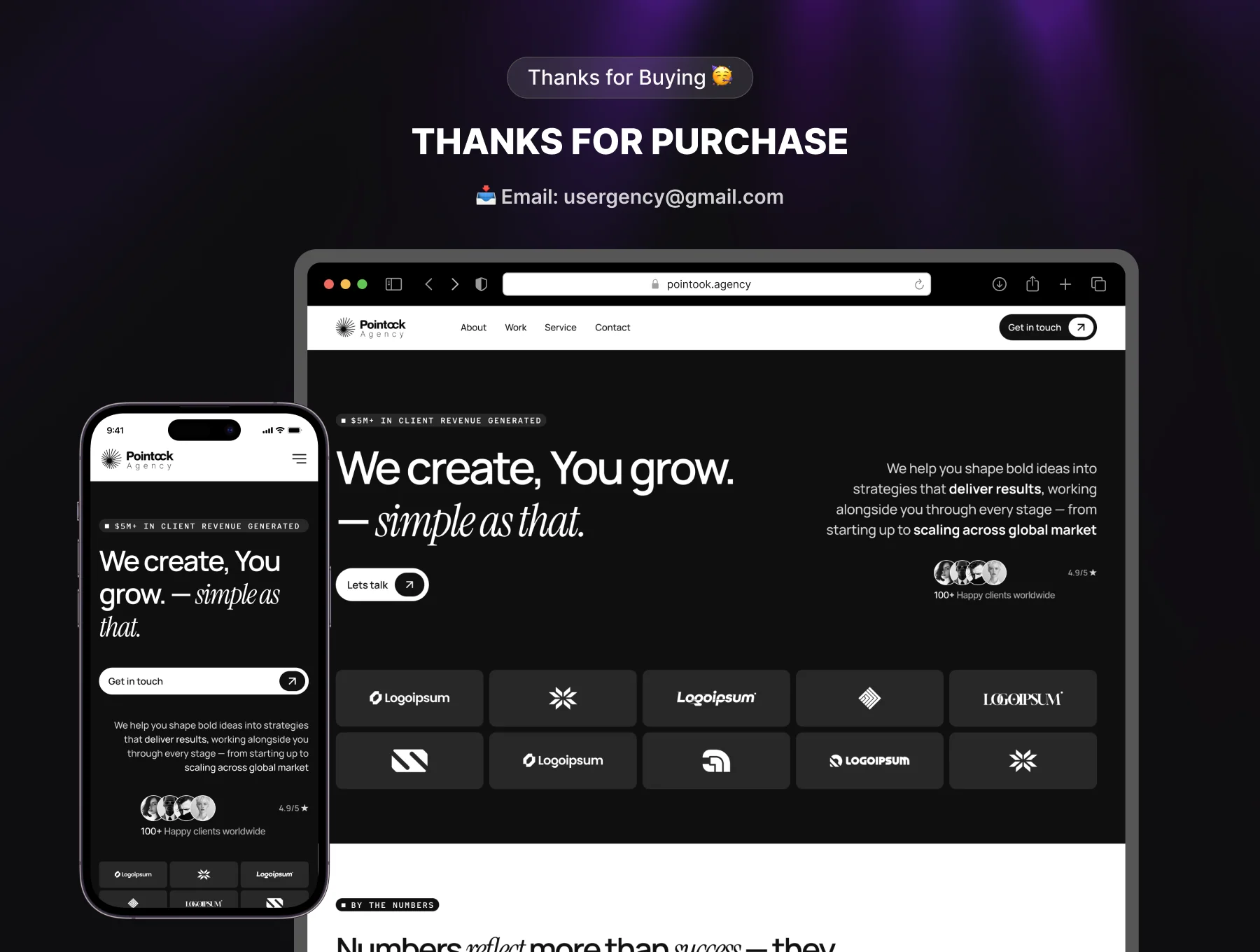 Full Cycle Agency Website Design UI Kit 6