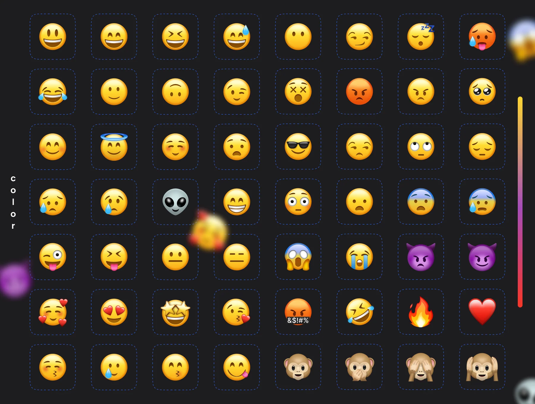 Fully Vector Emoji Set