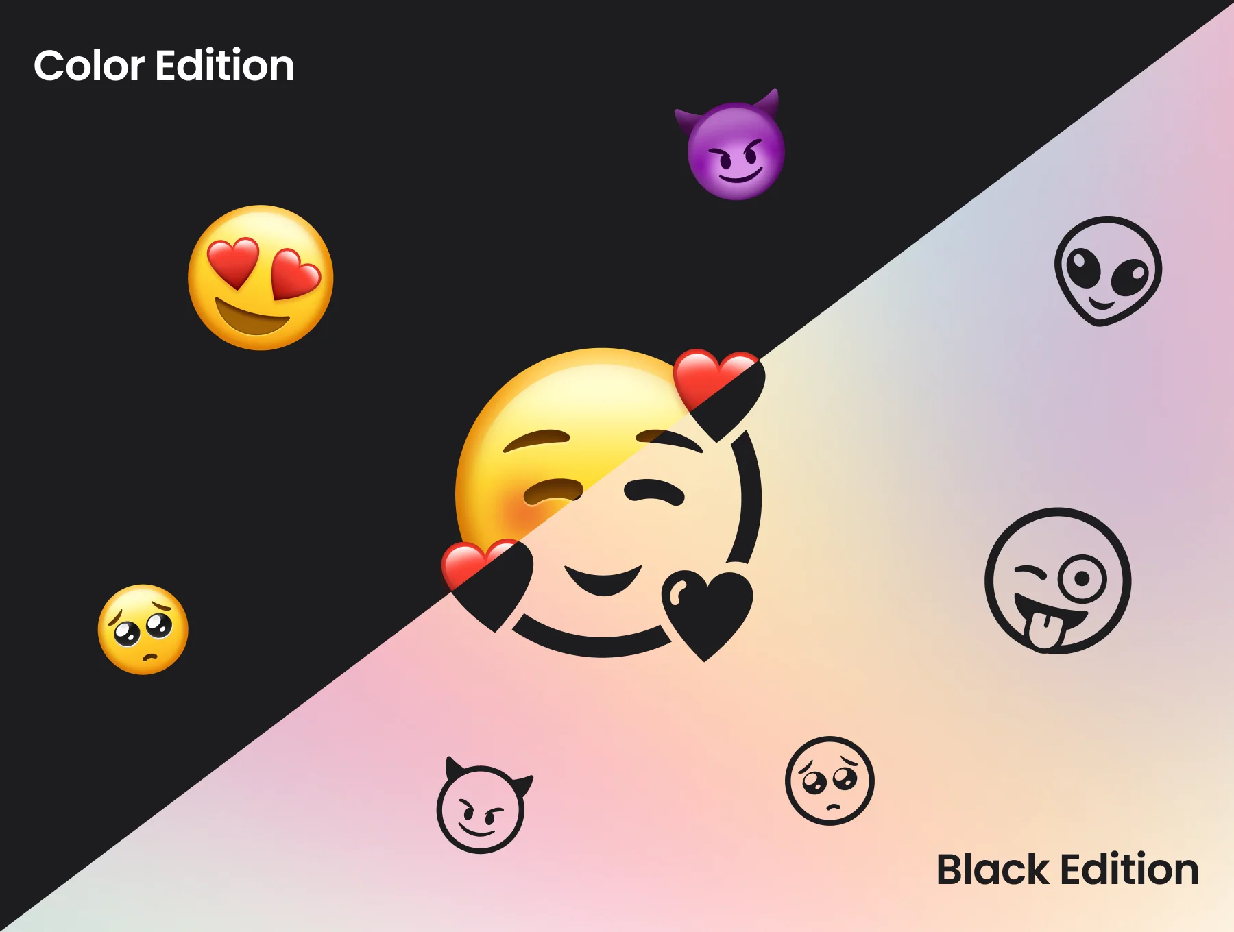 Fully Vector Emoji Set 3