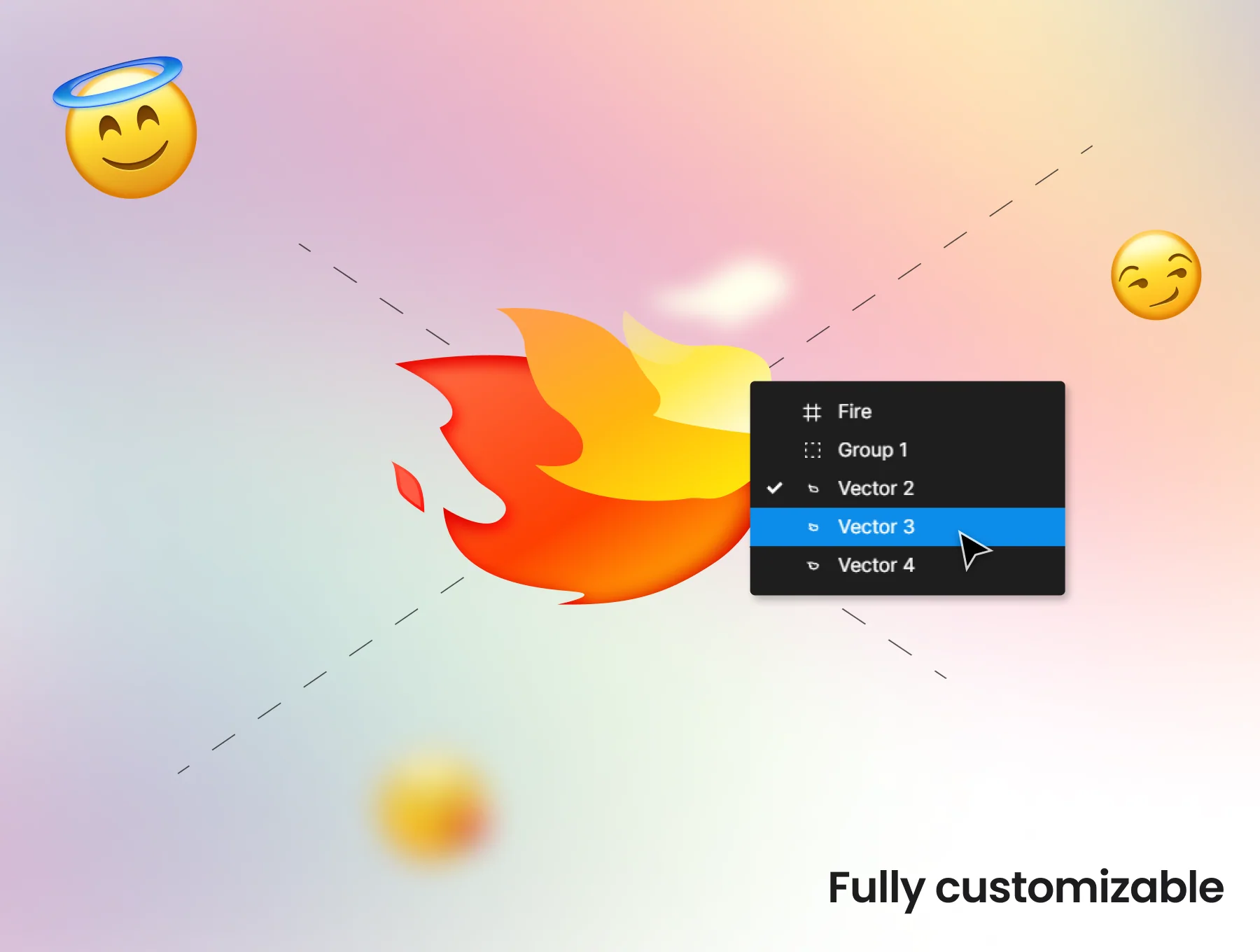 Fully Vector Emoji Set 4