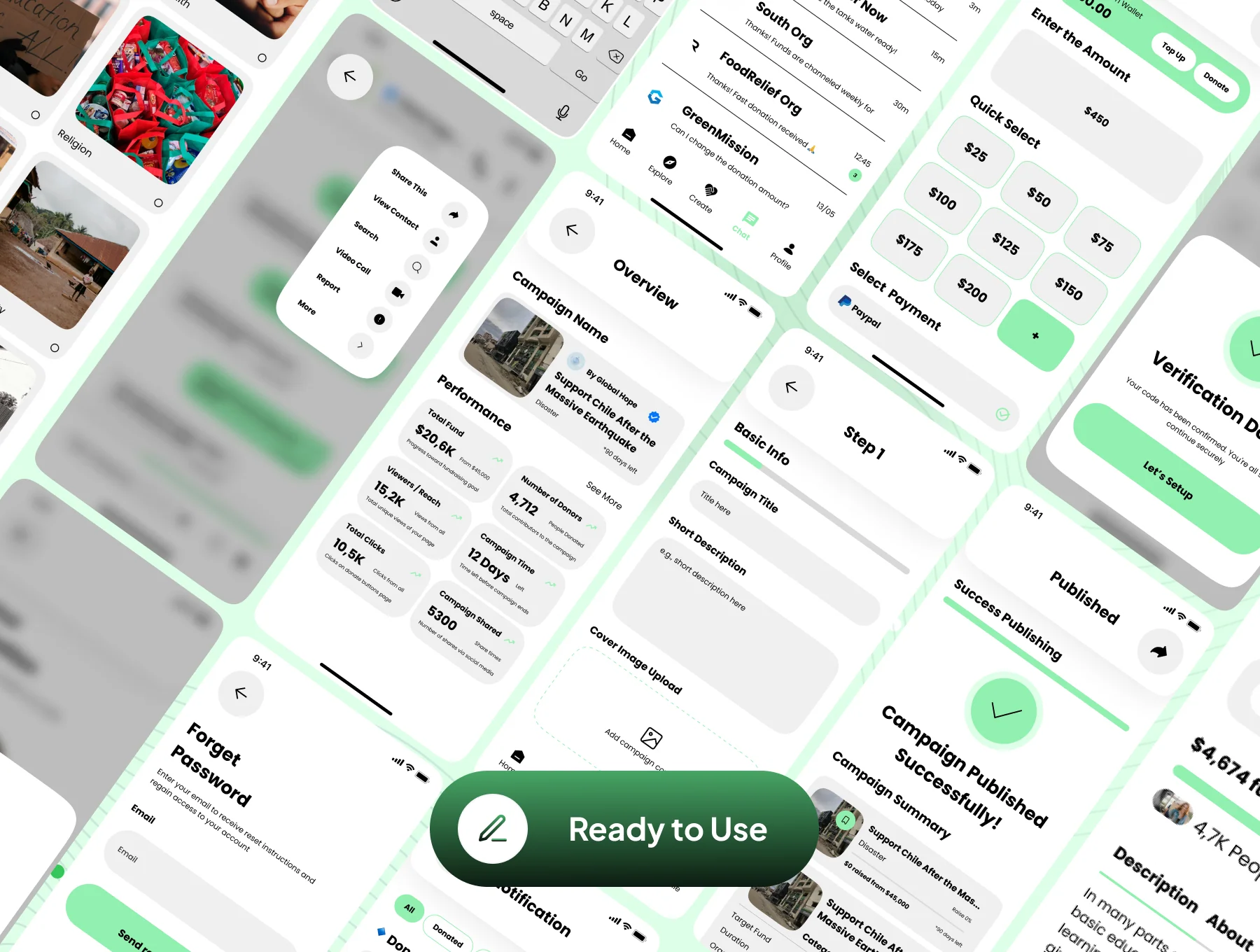Fundco - Mobile Crowdfunding App Ui Kit 7