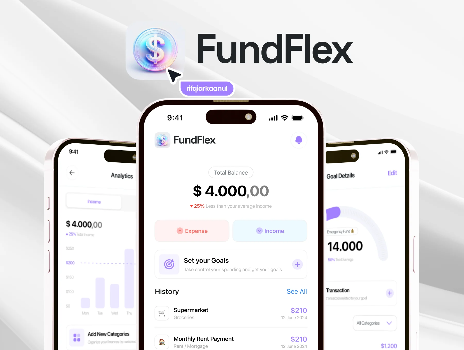 FundFlex - Finance Management UI Kit 2