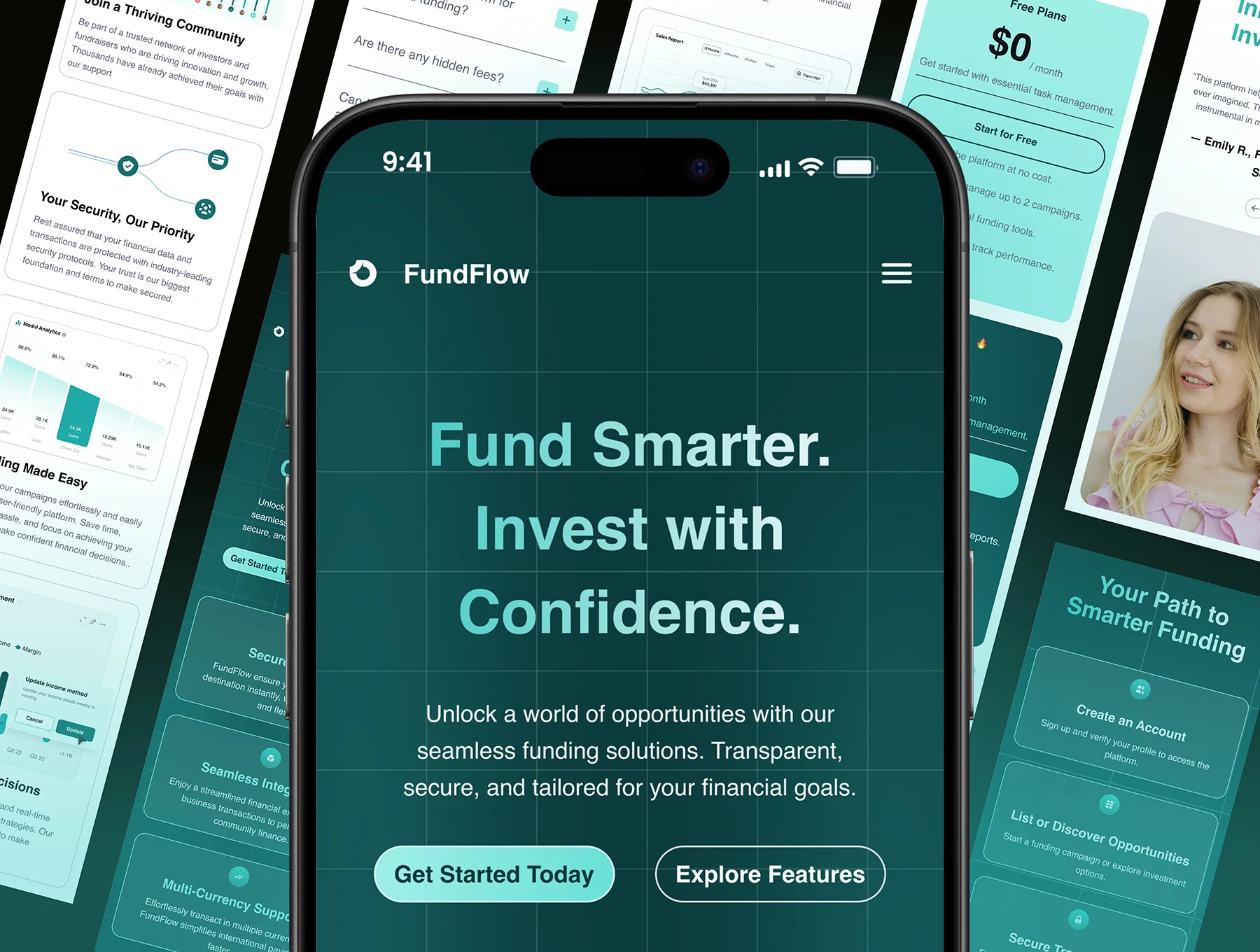 FundFlow - Finance Funding Landing Page 7
