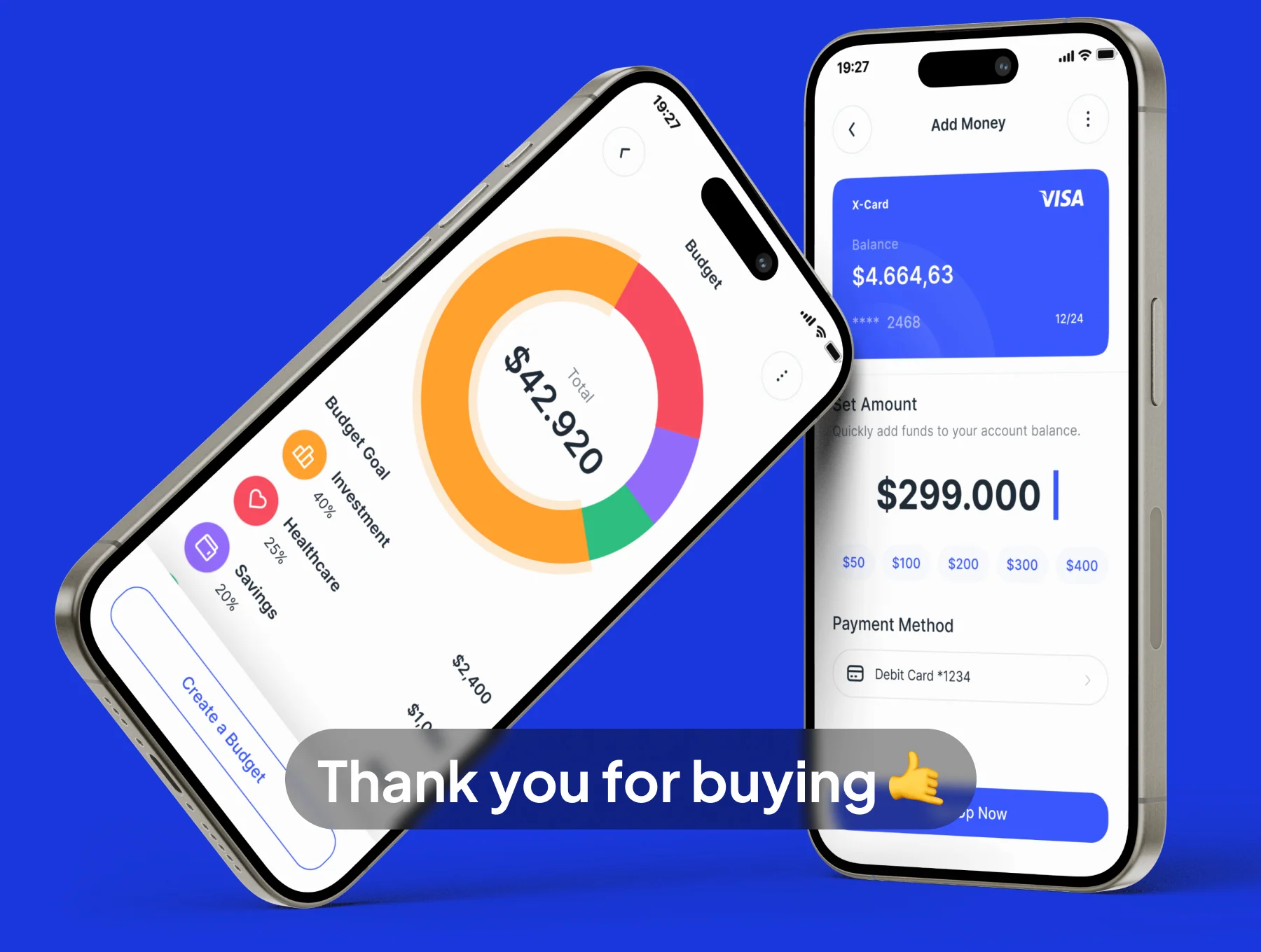 Fundora - Finance Mobile App UI Kits 6