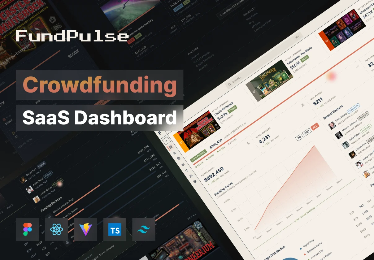 FundPulse - Crowdfunding Dashboard & Campaign Manager