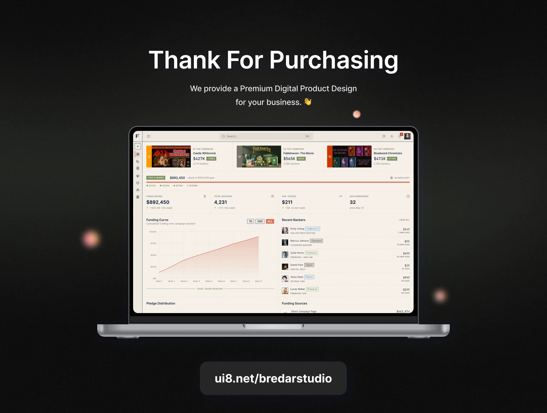 FundPulse - Crowdfunding Dashboard & Campaign Manager 10