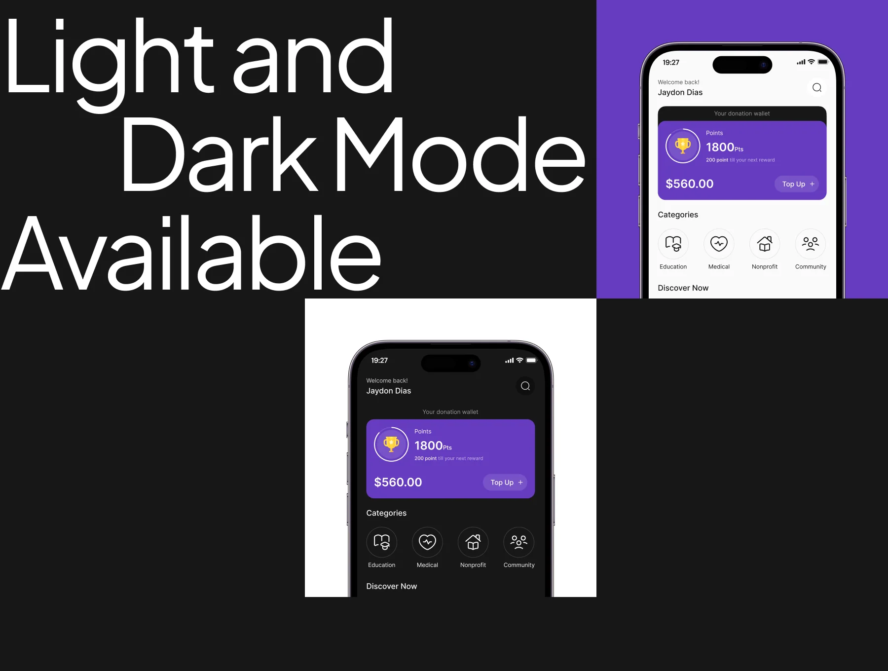 Fundraising App UI Kit 6