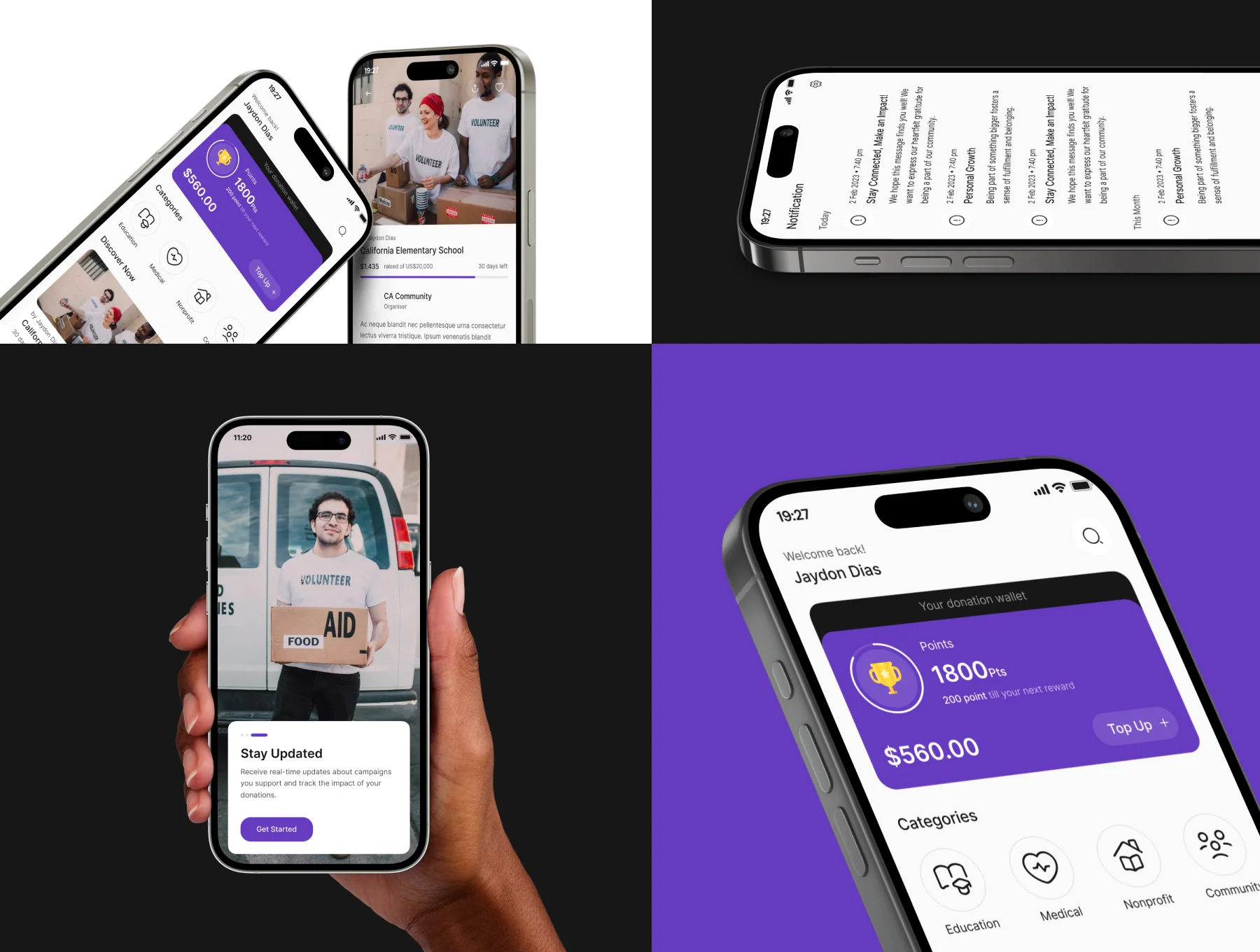 Fundraising App UI Kit 7