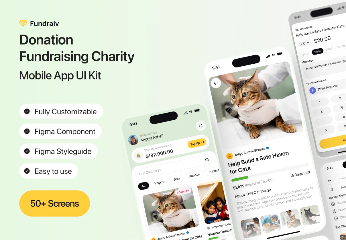 Fundraiv - Donation Mobile App