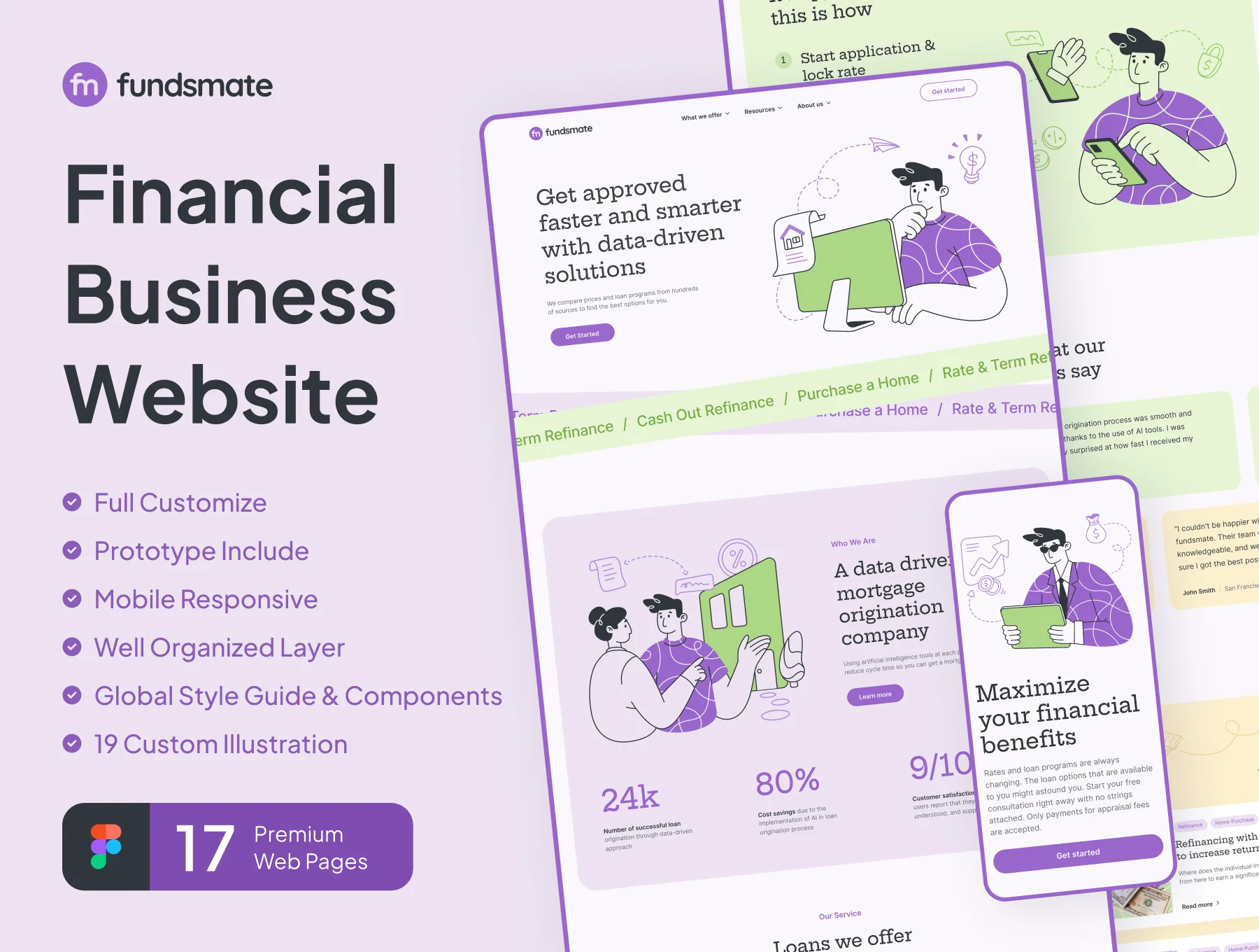 fundsmate - Financial Business Website