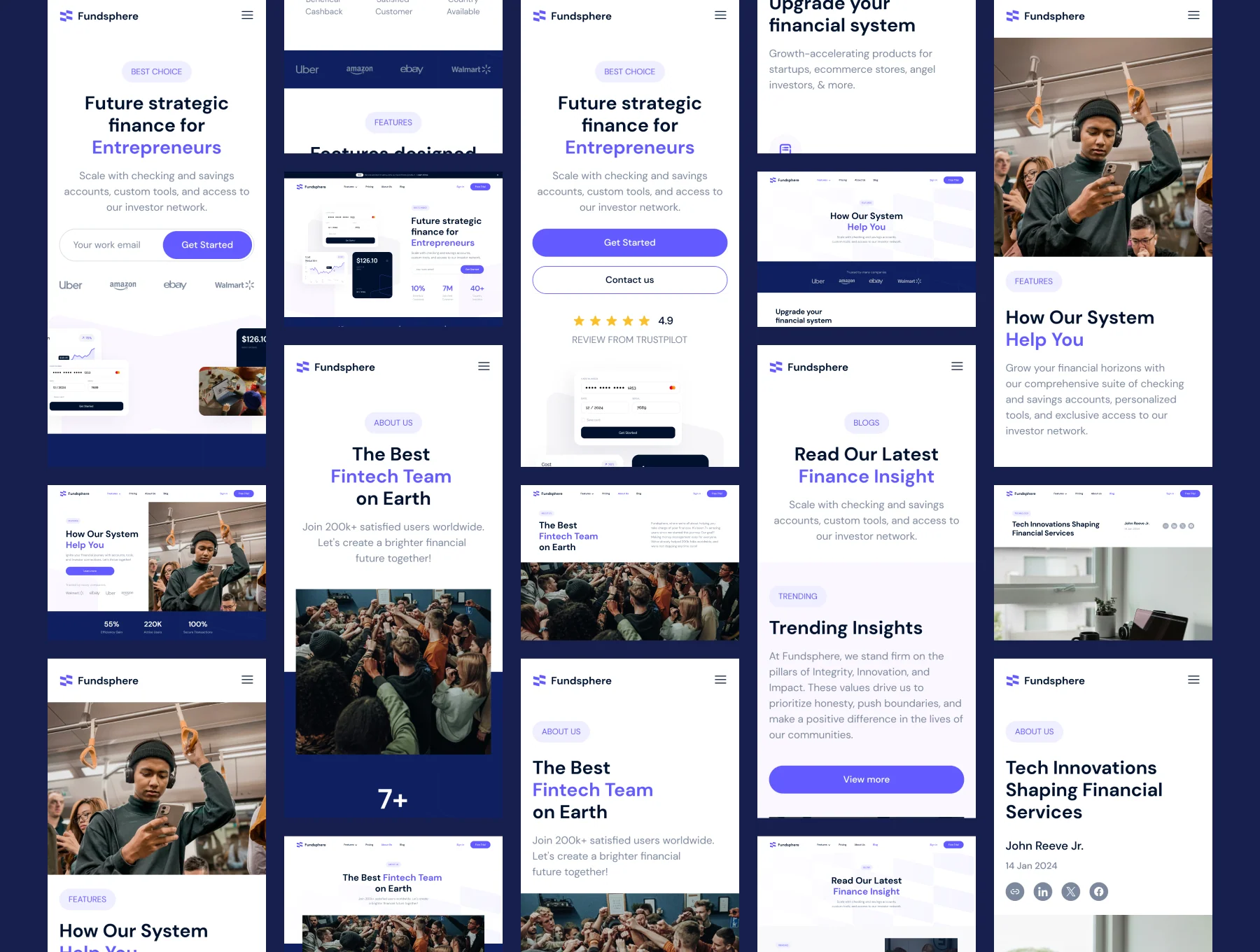 Fundsphere - Fintech UI Kit 2