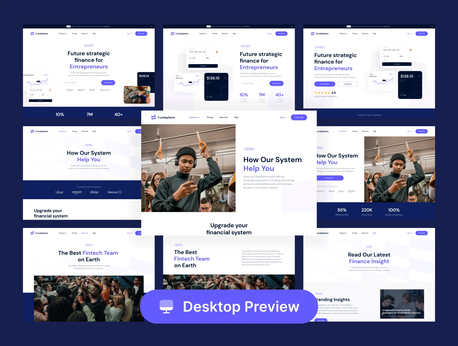 Fundsphere - Fintech UI Kit 5
