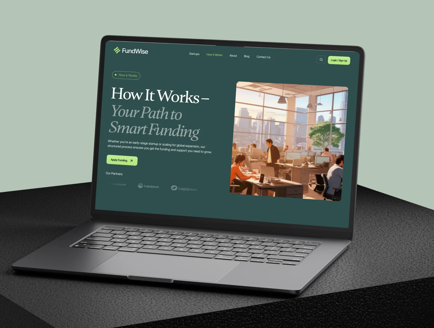 FundWise - Smart Funding Startups AI with Framer 8
