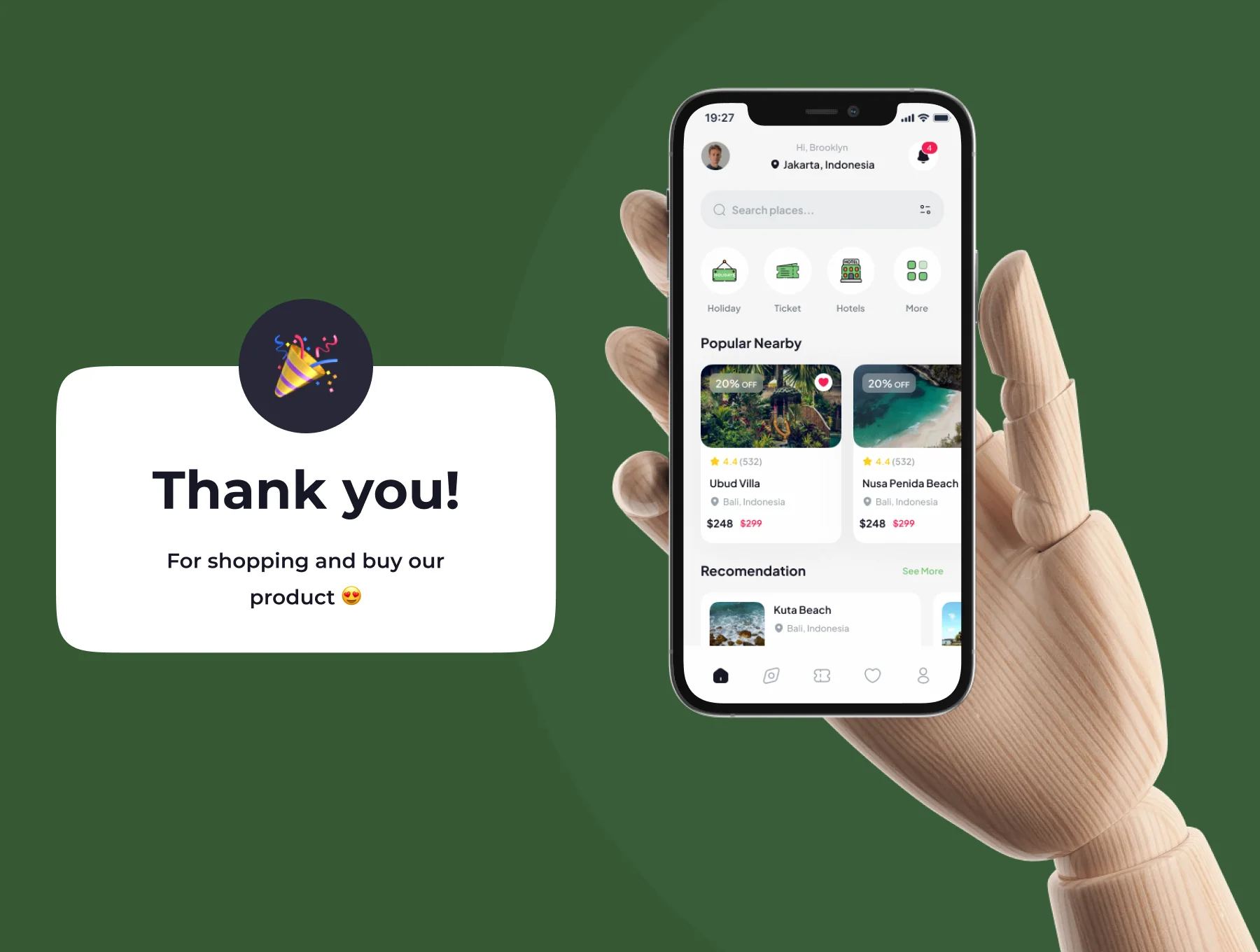 FunGo - Travel Mobile App UI Kit 8