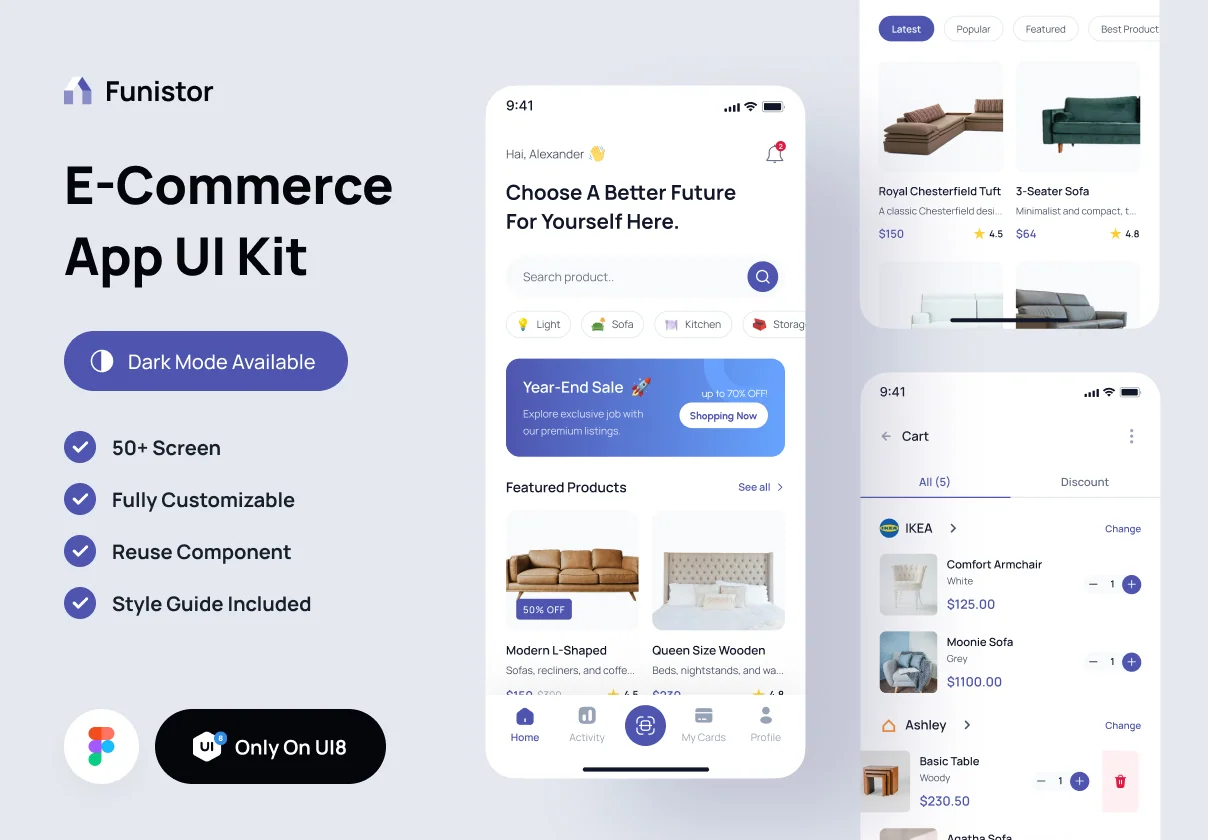 Funistor - E-Commerce Apps