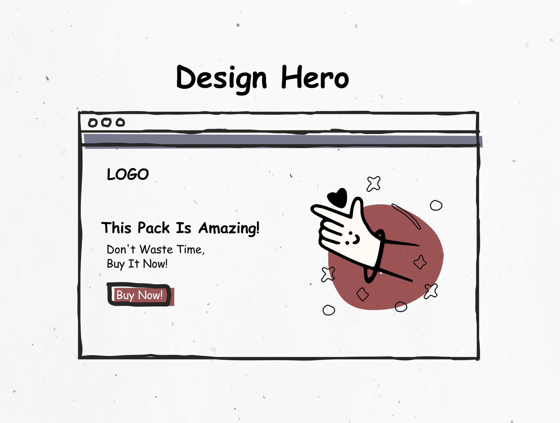 Funny Hands Illustration Pack 3
