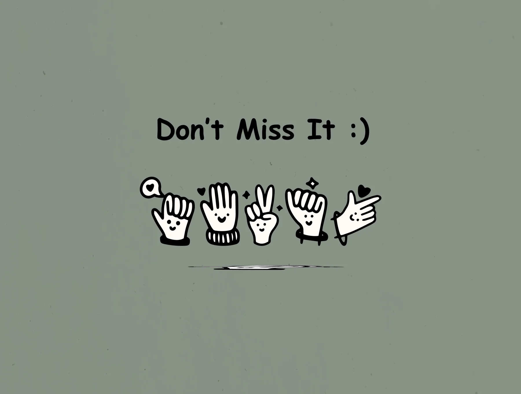 Funny Hands Illustration Pack 6