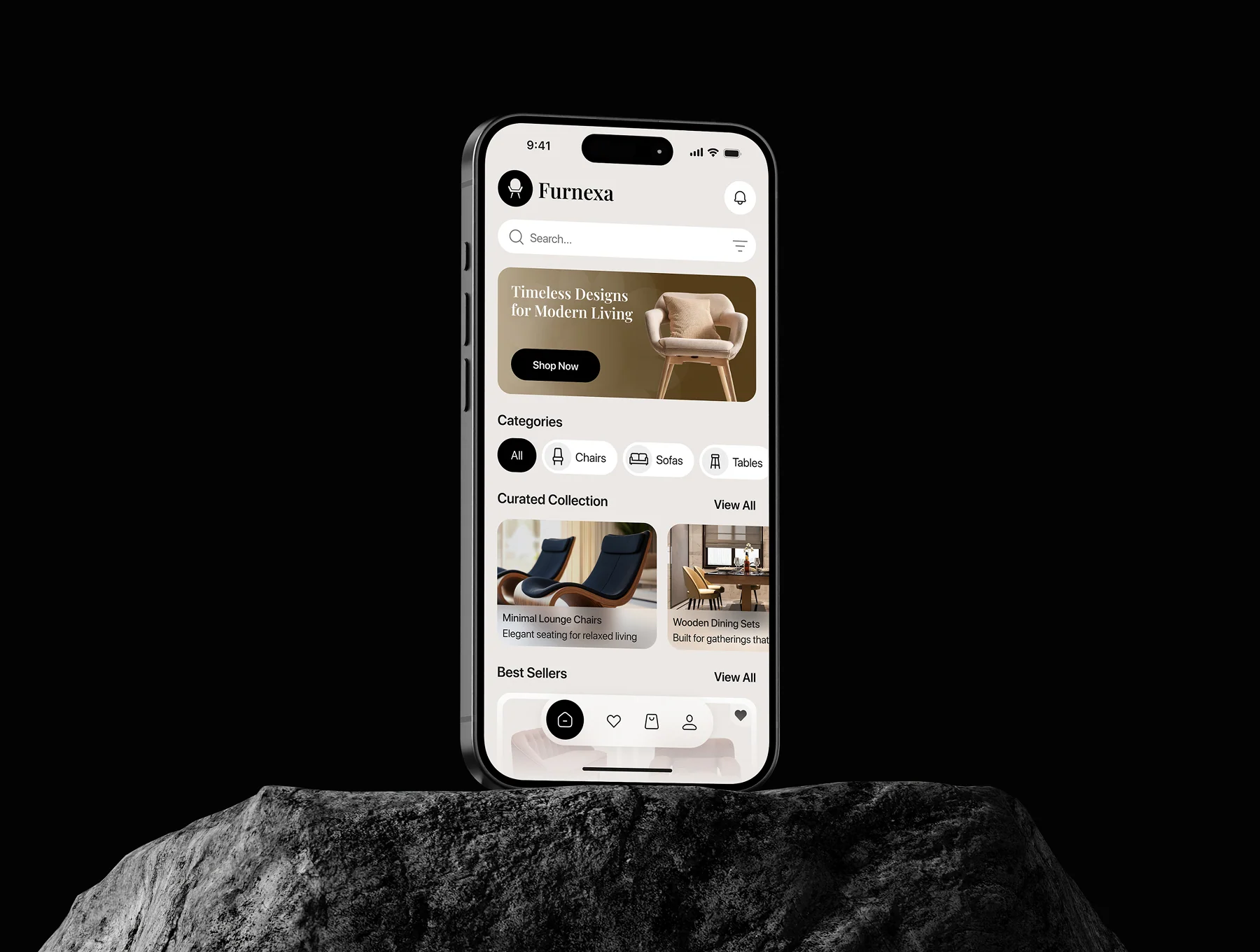 Furnexa - Furniture  E-Commerce App UI Kit 7