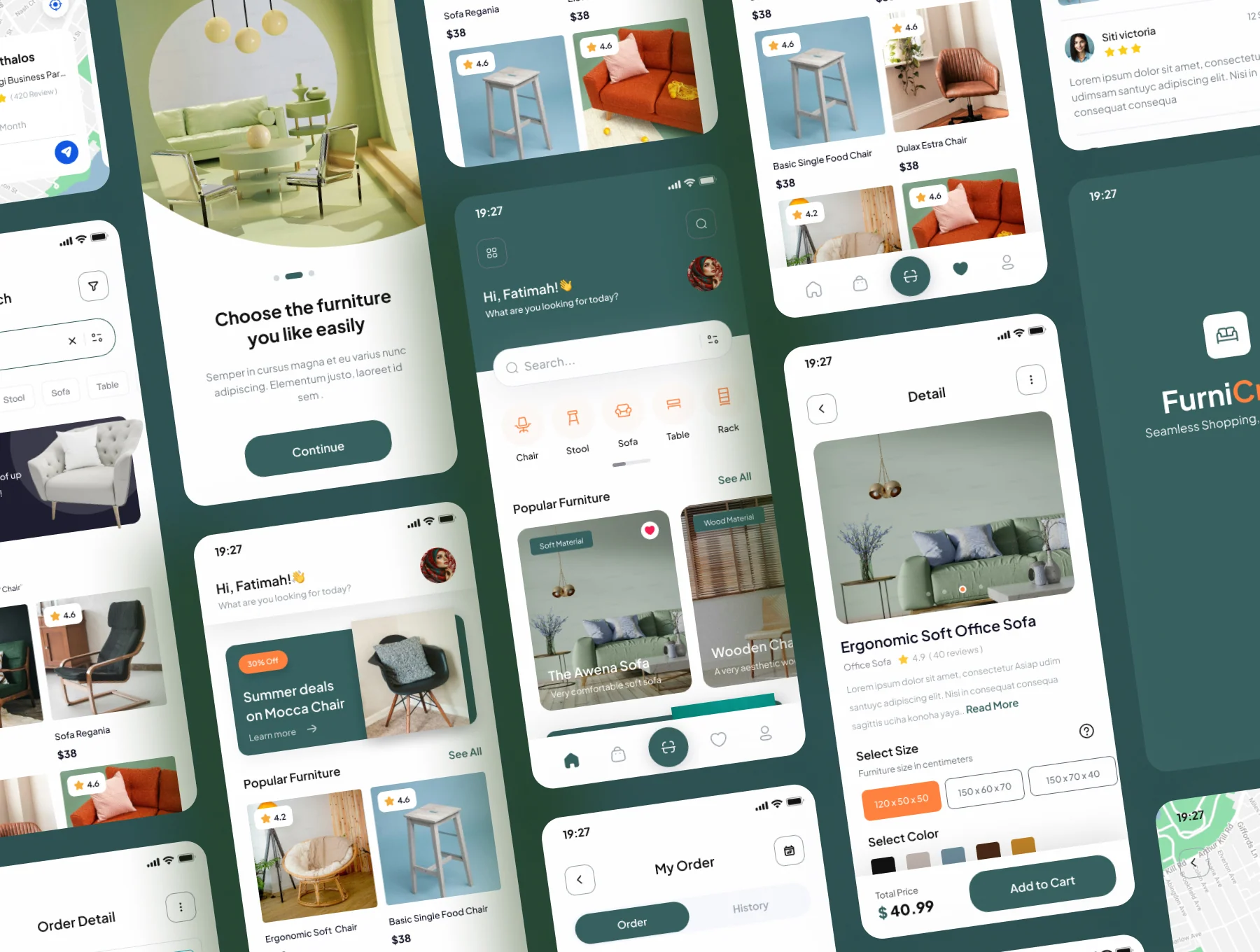 FurniCraft - Furniture Store Mobile App UI Kits 5