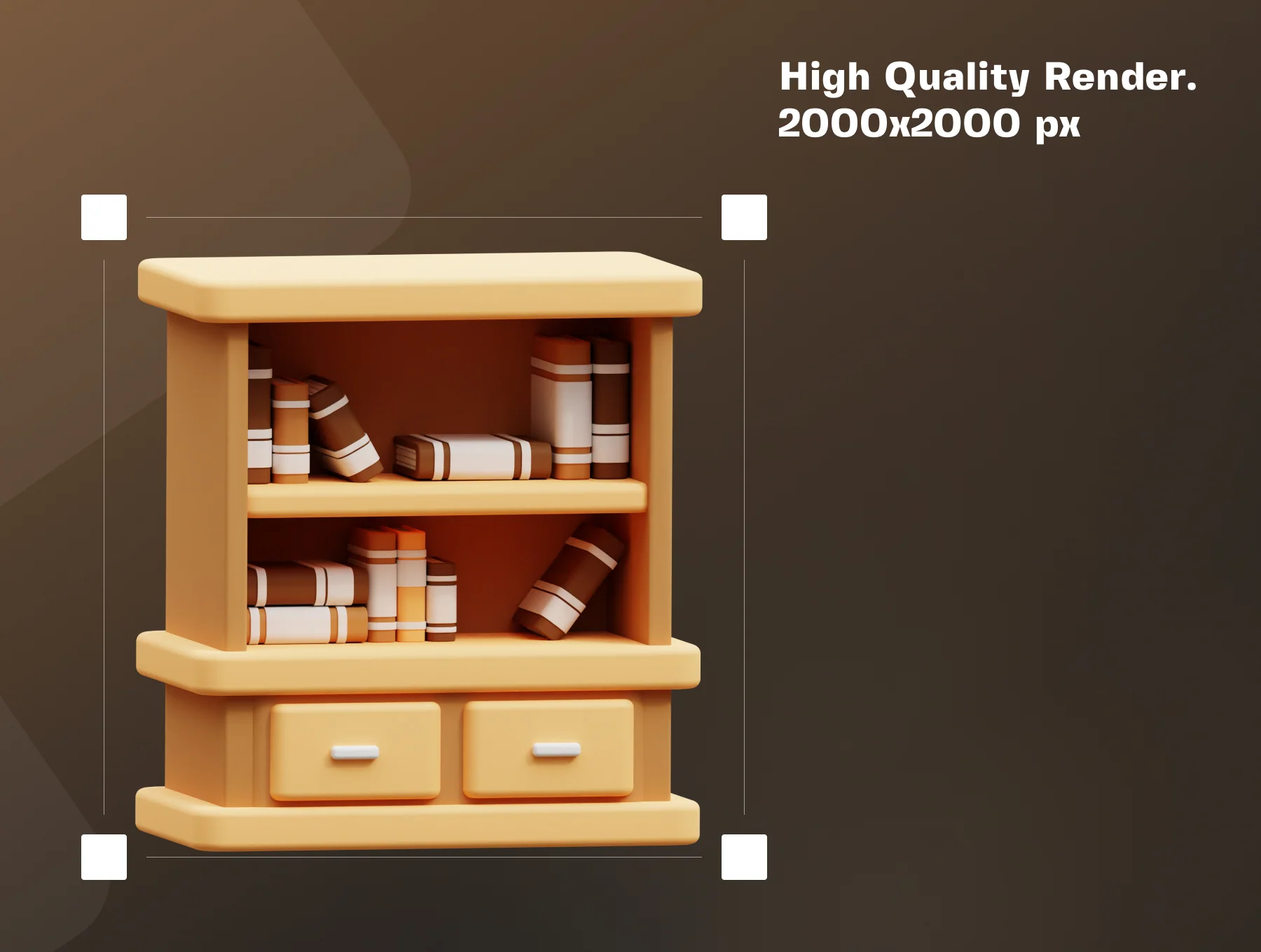 Furniture 3D Illustration Icon Pack 3