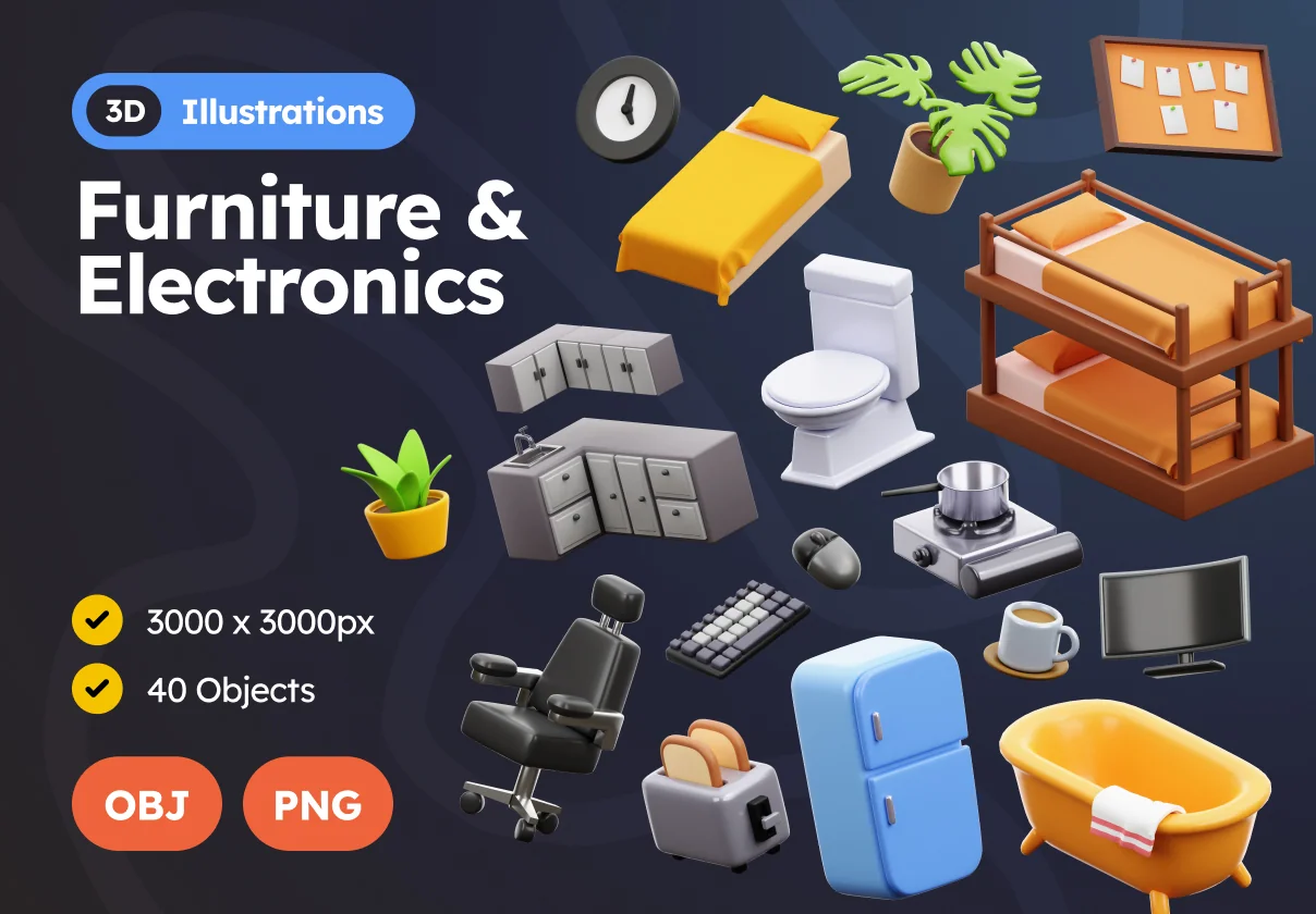 Furniture and Electronics