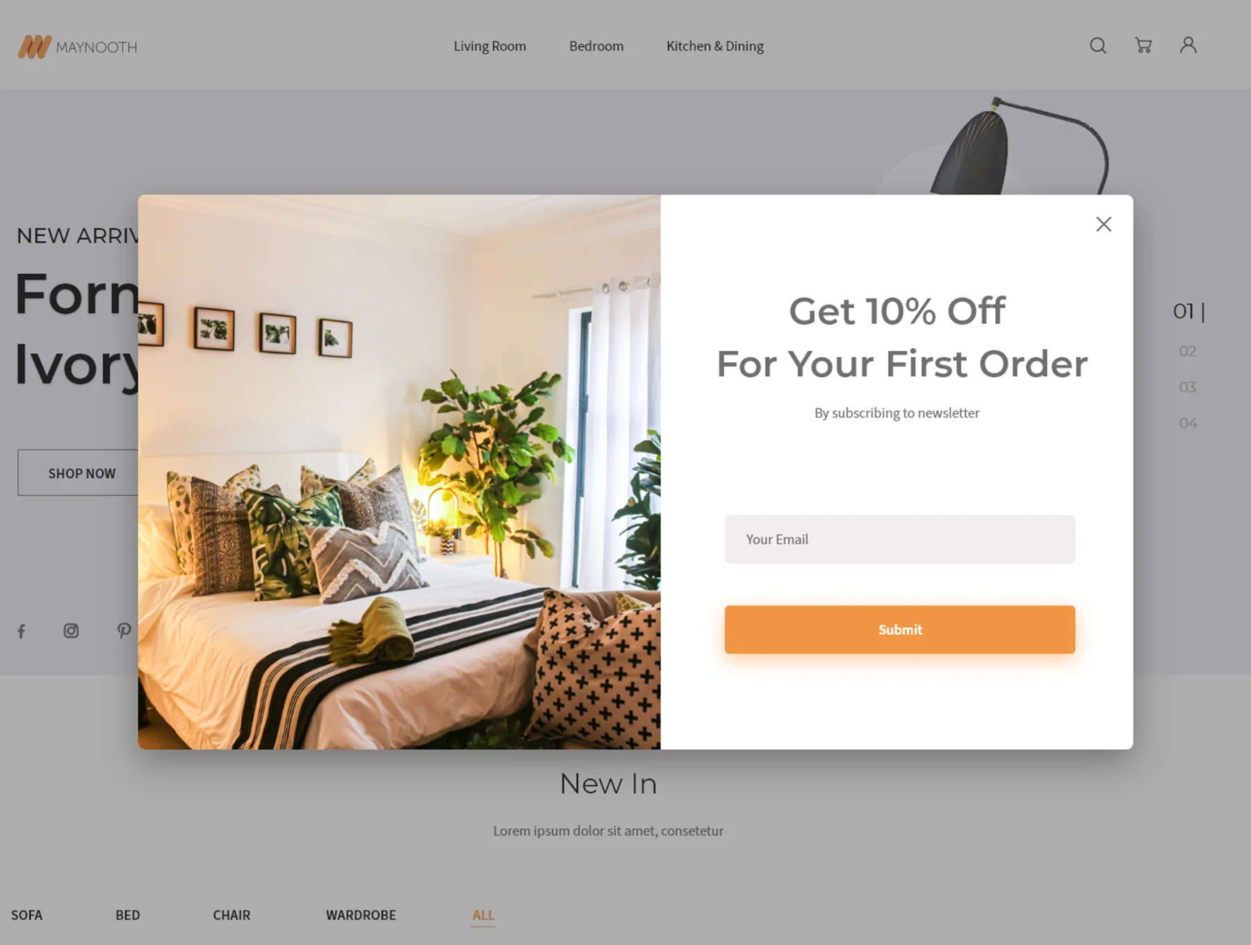 Maynooth - Furniture Ecommerce Website 10