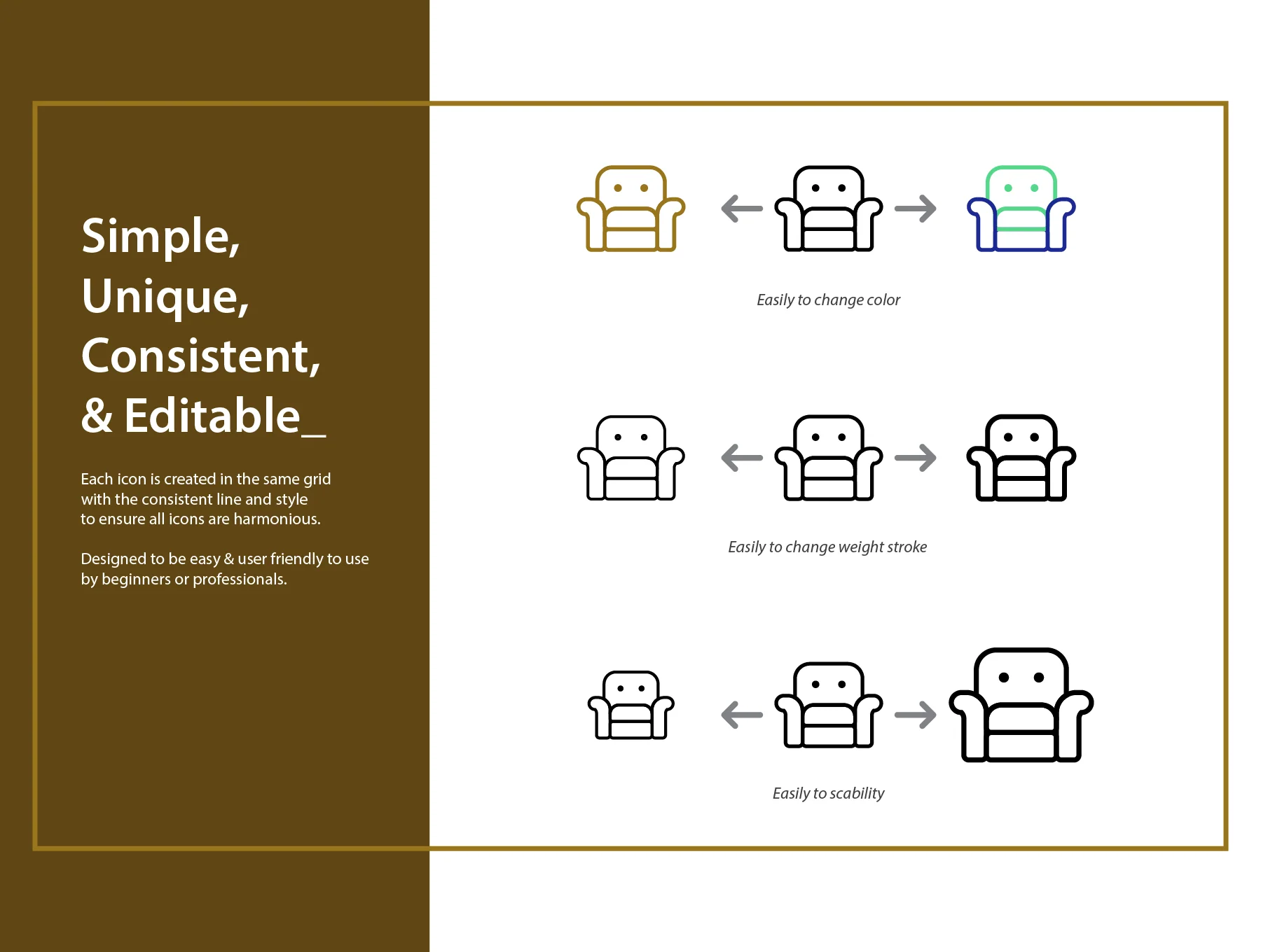 280 Furniture Icons Set 3