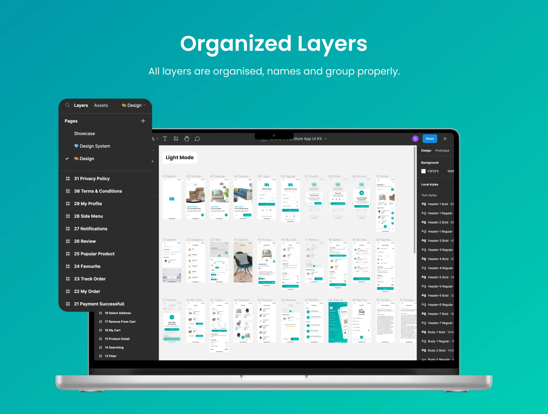 Furniture Store App UI Kit 3