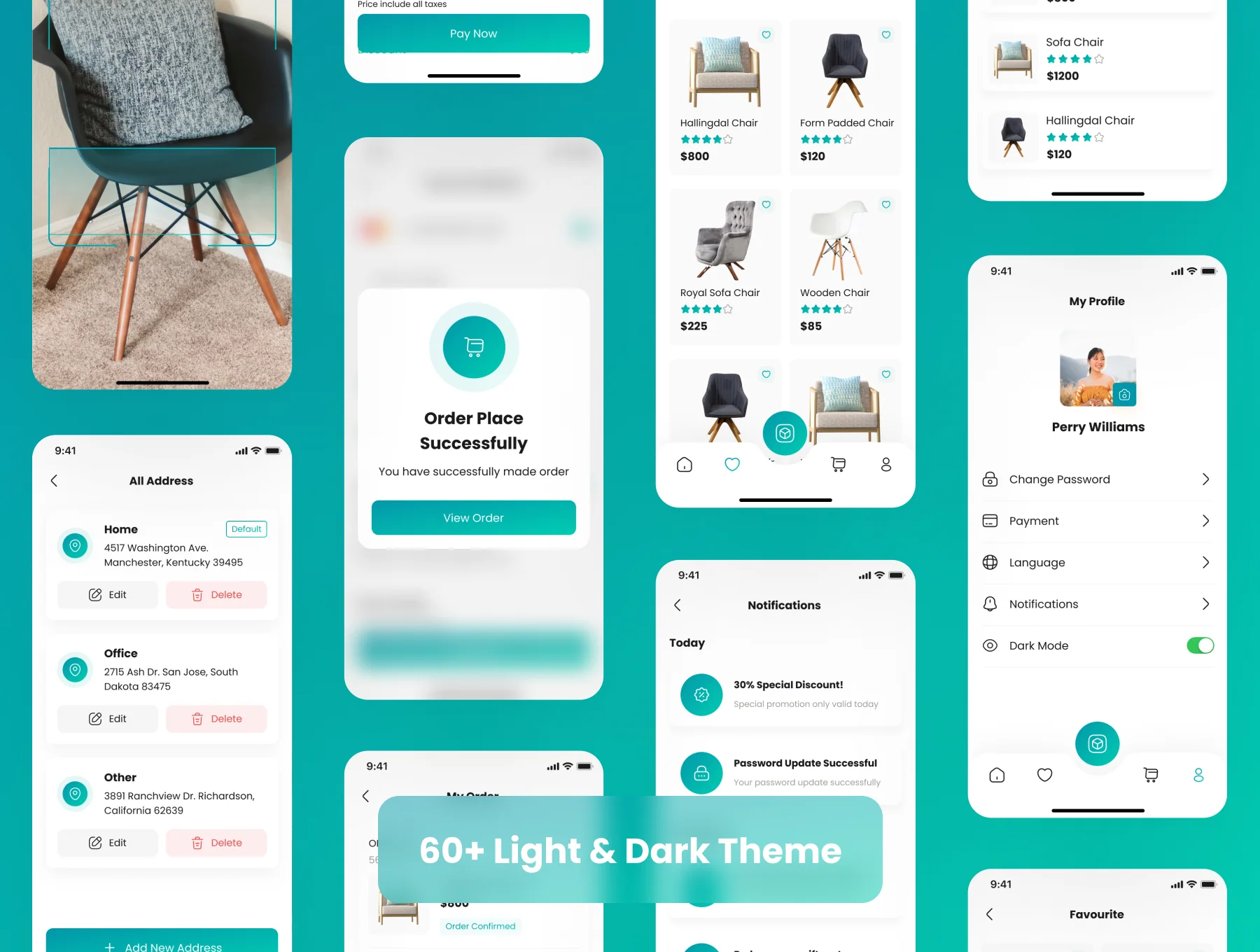 Furniture Store App UI Kit 6