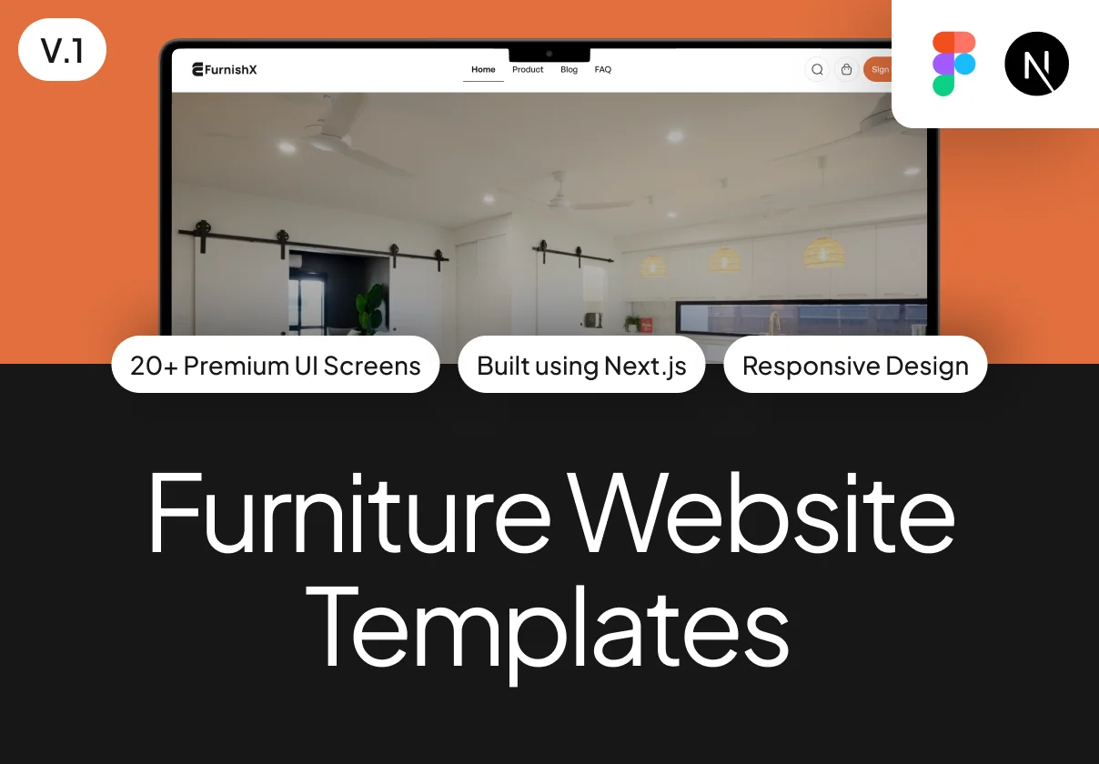 Furniture Website Template