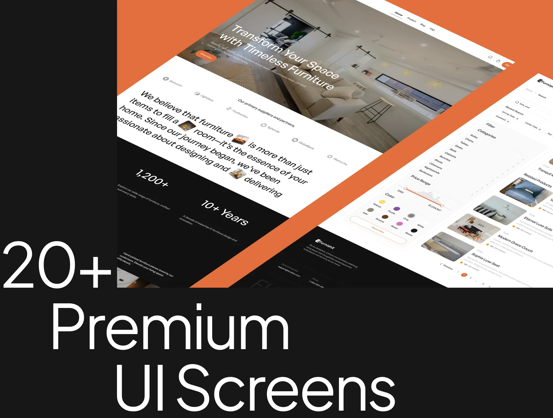Furniture Website Template 6