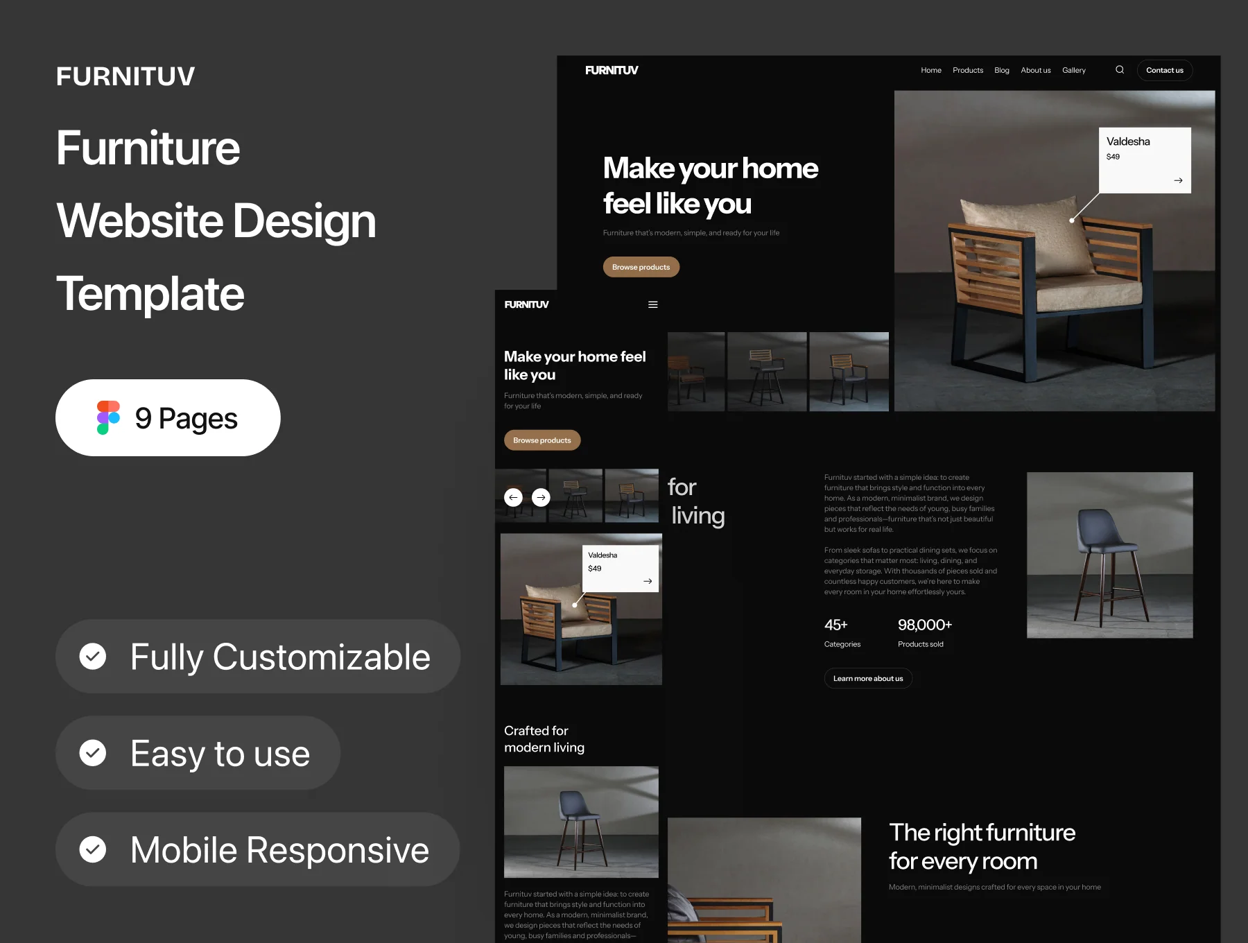 Furnituv – Furniture Store Website