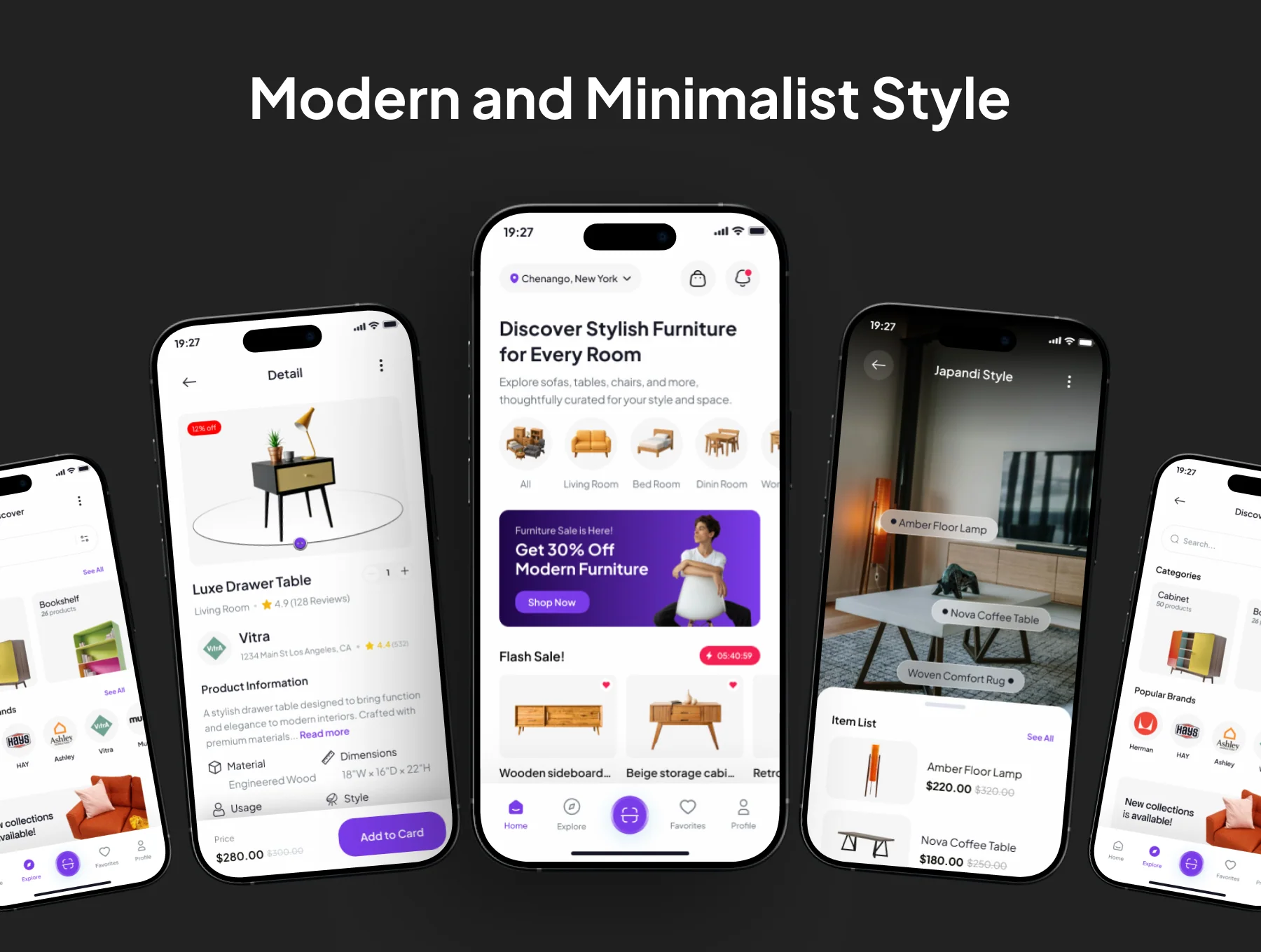 Furniva - Furniture App IOS UI Kits 4