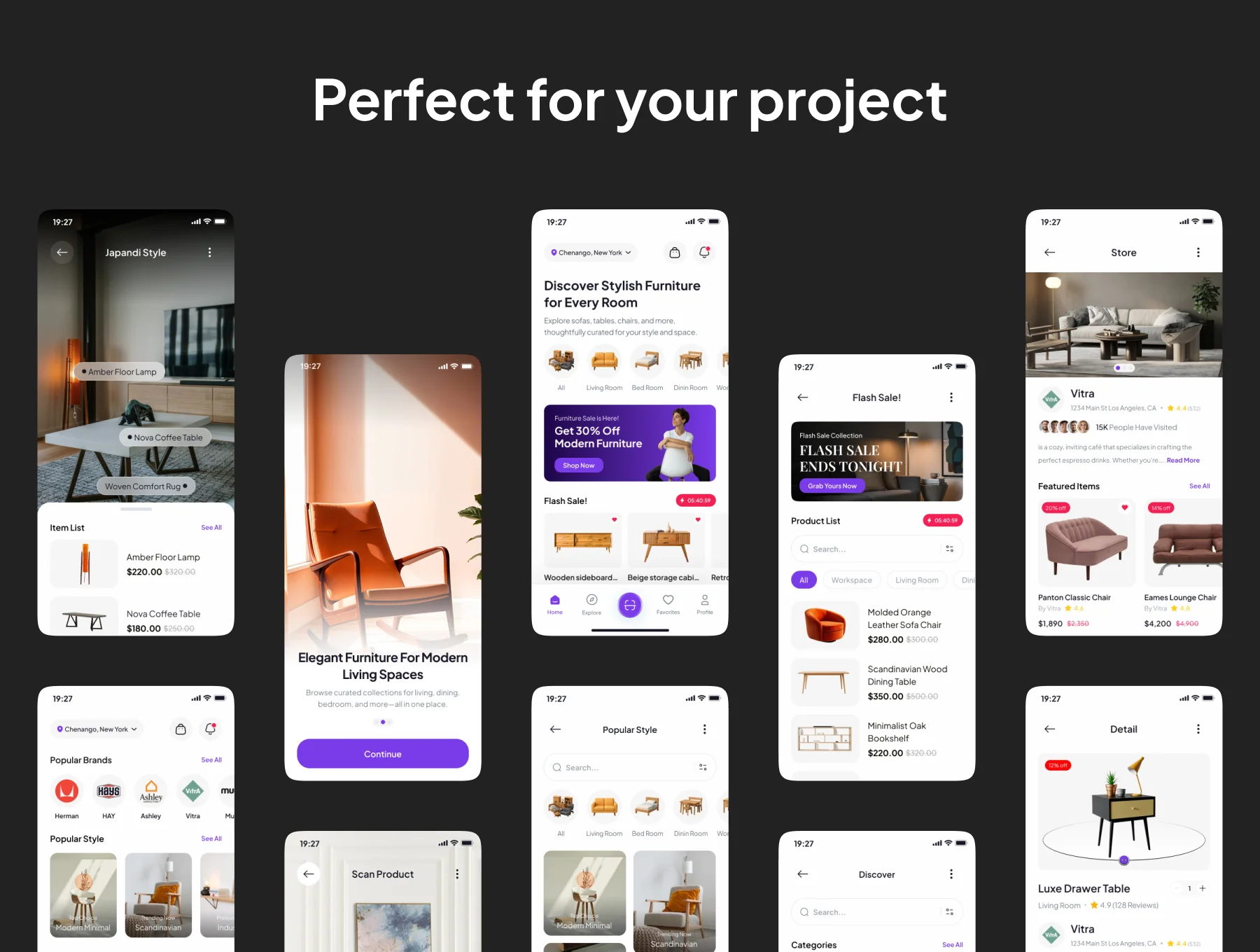 Furniva - Furniture App IOS UI Kits 5