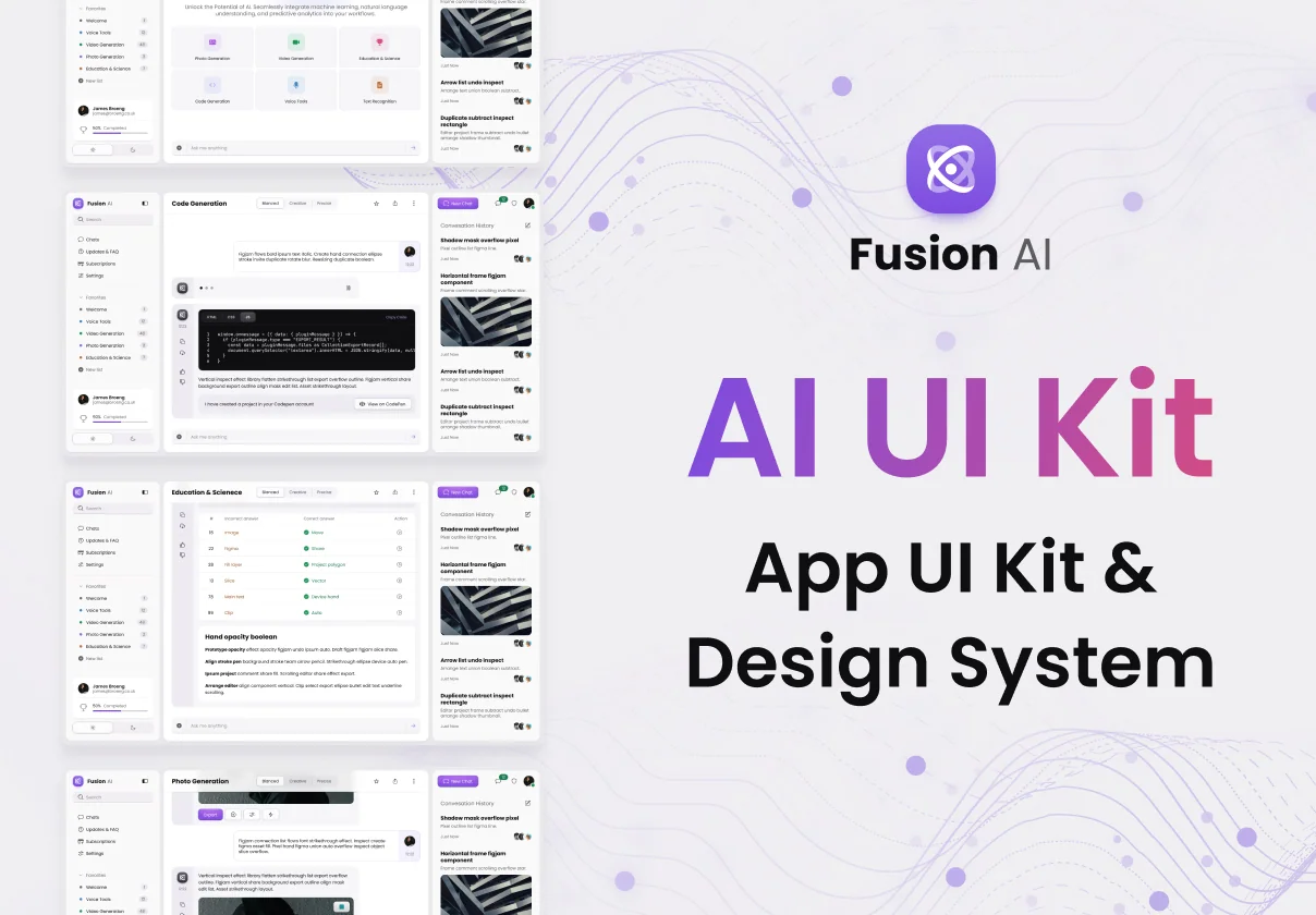 Fusion AI UI Kit