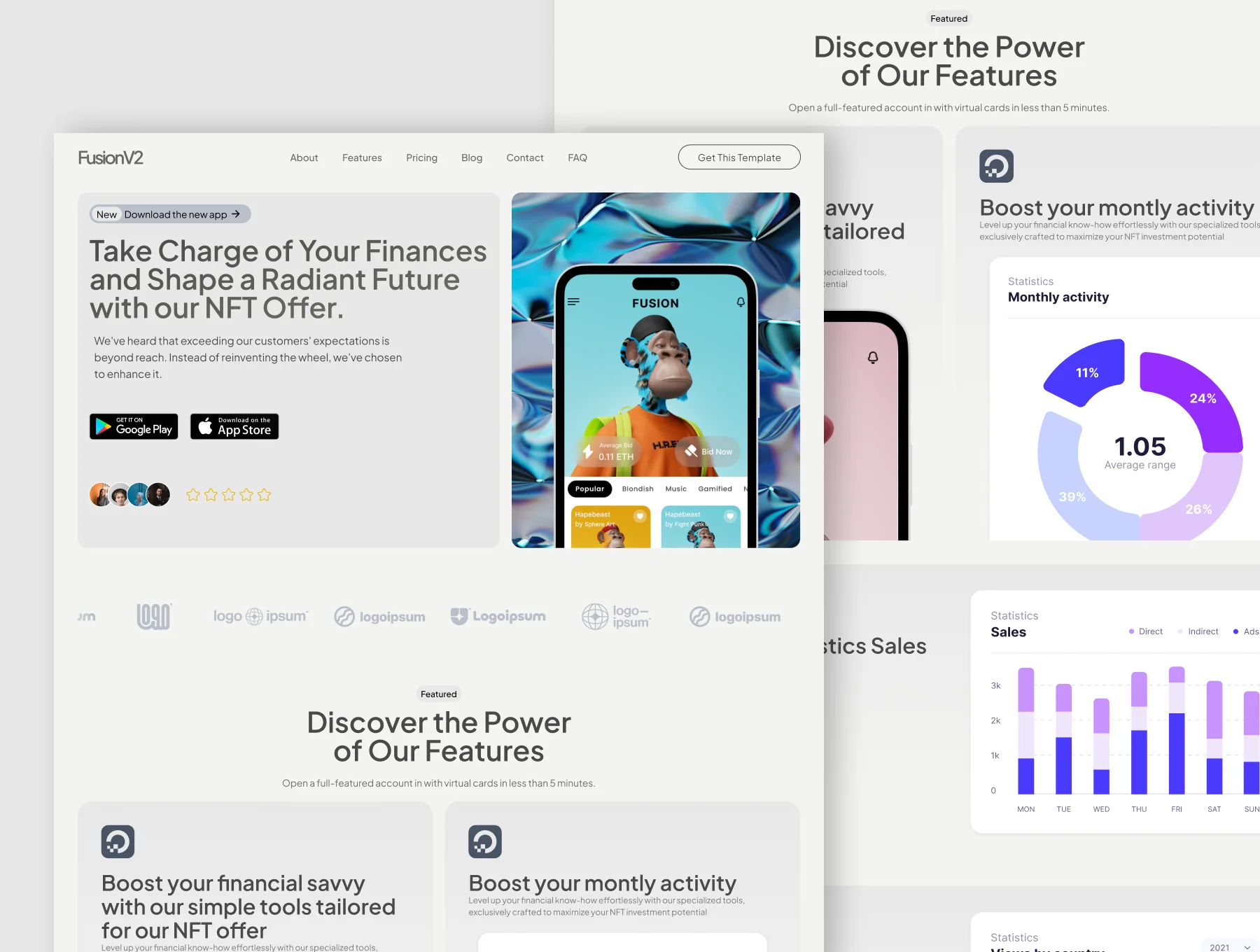Fusion V2 - SaaS NFT Template