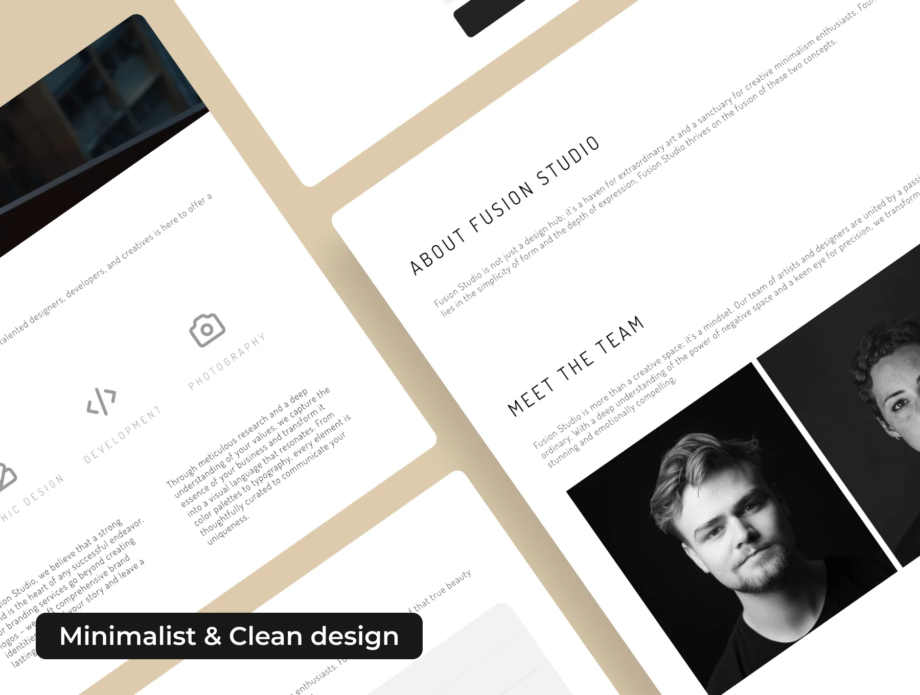 Fusionaire - Premium Design Agency Framer Template 2