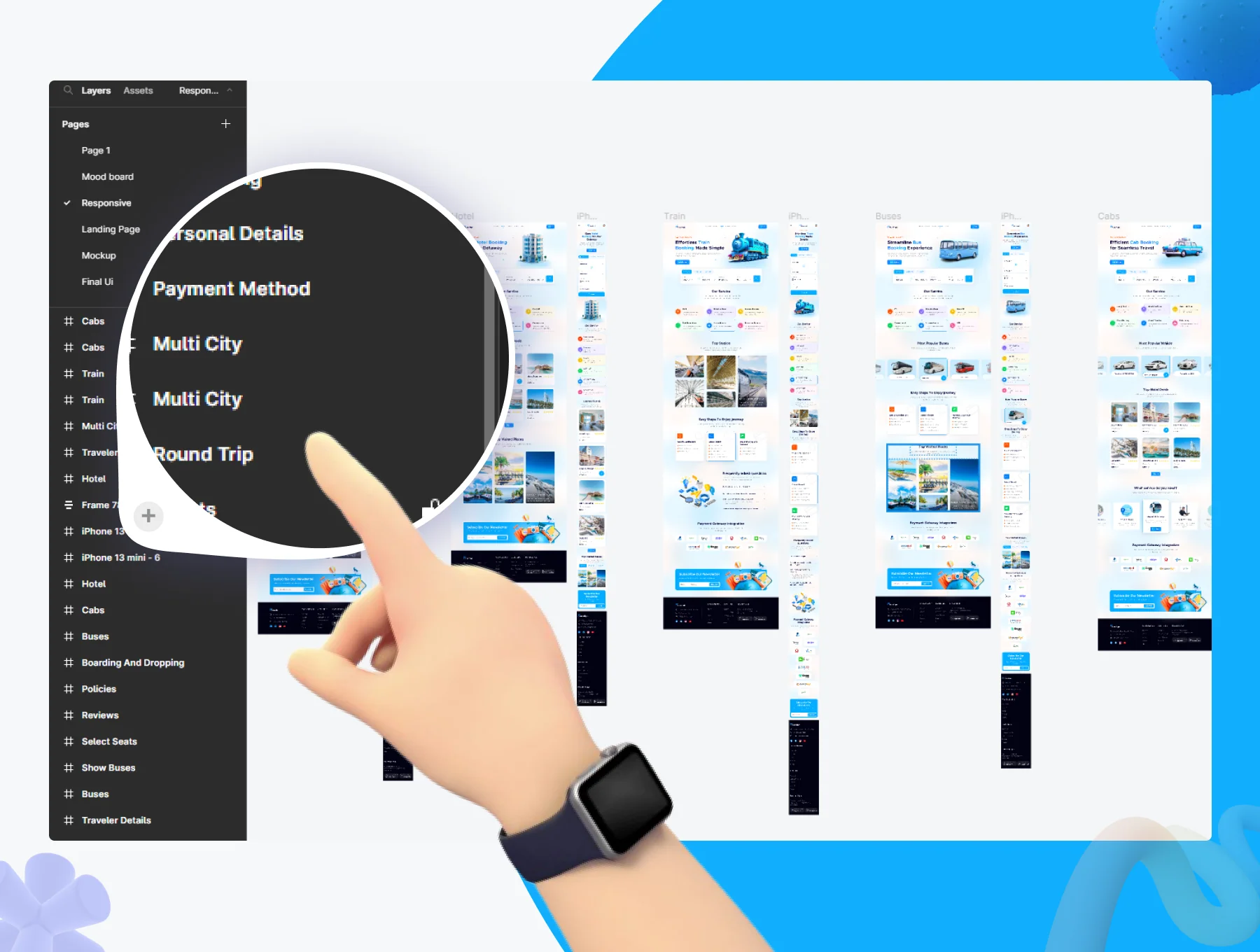 Futureflignt - Fight Booking web application UI Kit 4