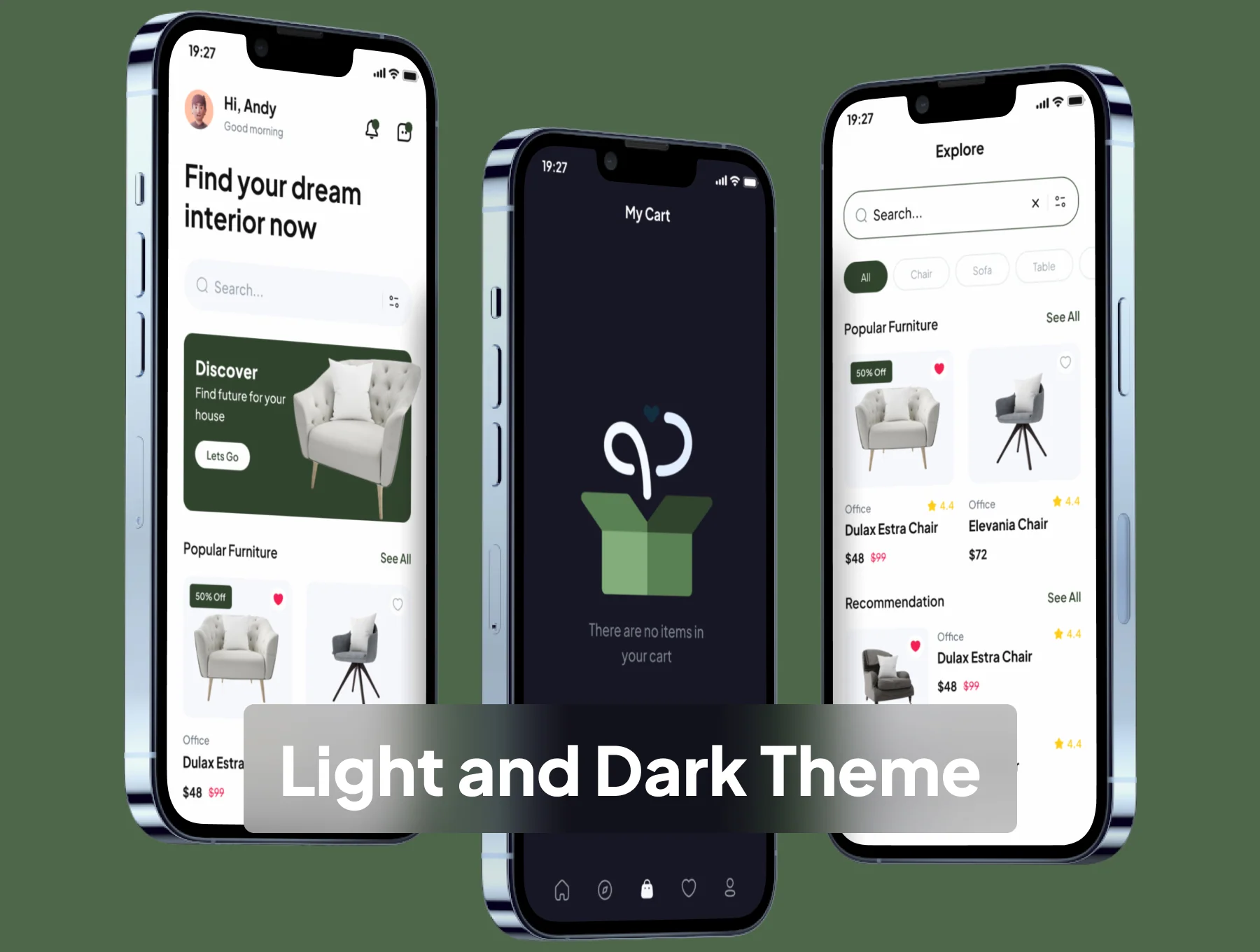 Futuristic - Furniture Apps UI Kits 5