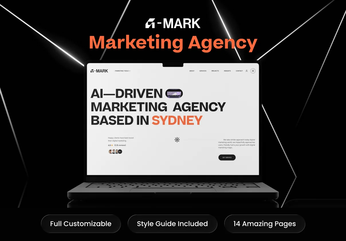 G-Mark - Marketing Agency Template