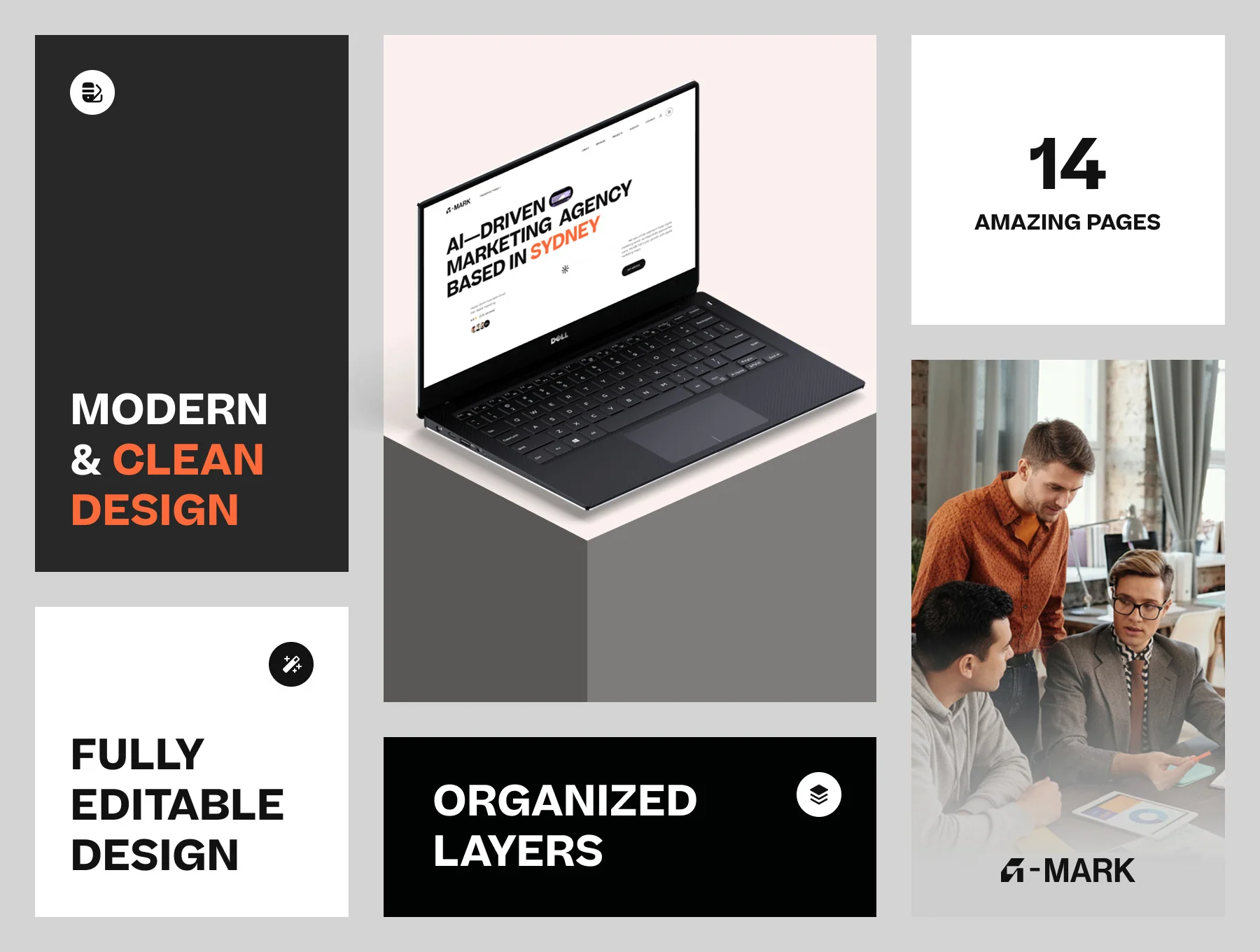 G-Mark - Marketing Agency Template 2