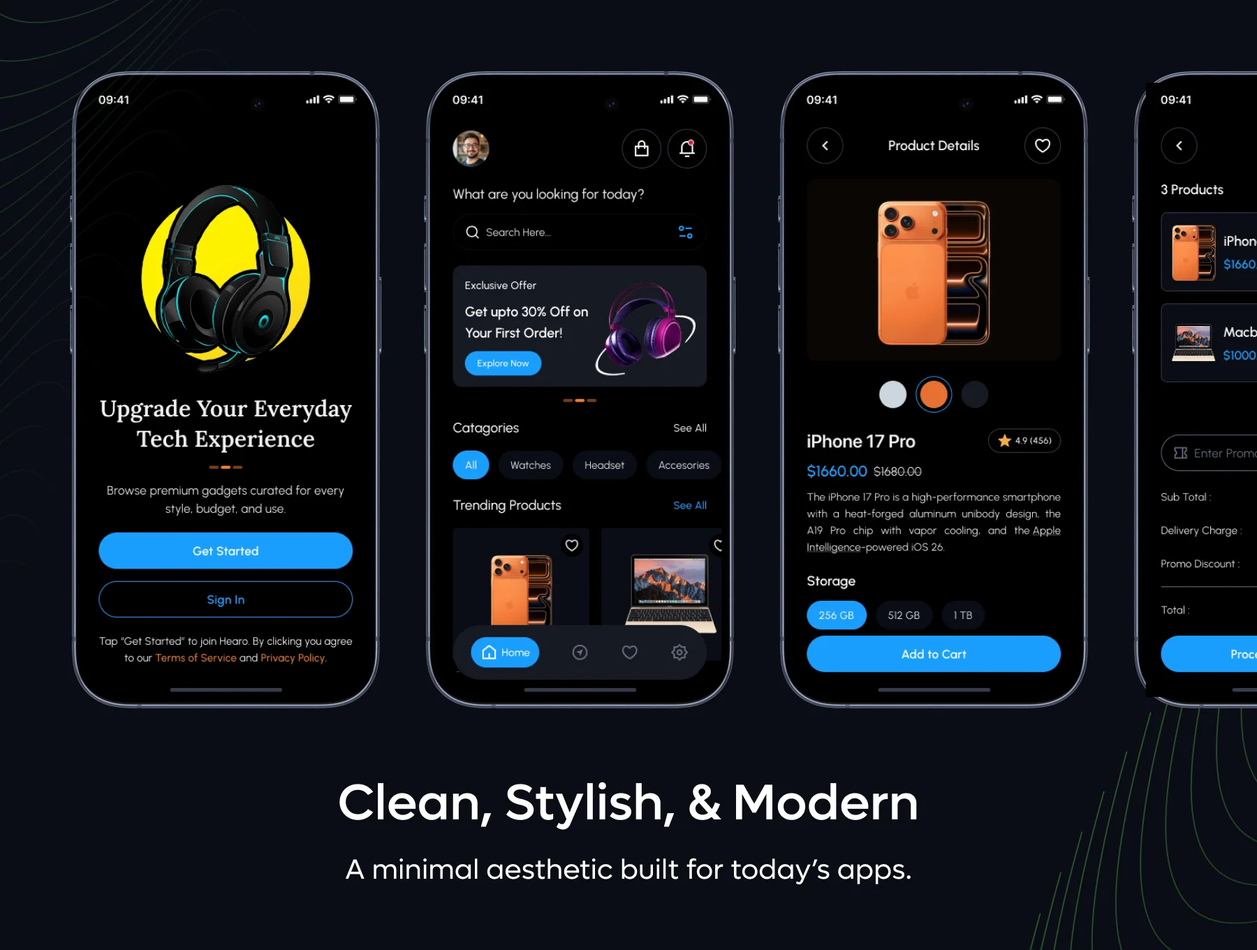 GadgetMart - Gadget Store Mobile App UI Kit 4