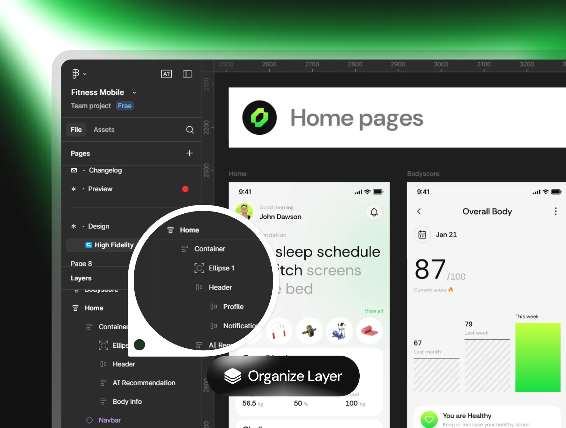 Gainly – Workout Mobile App UI Kit 5